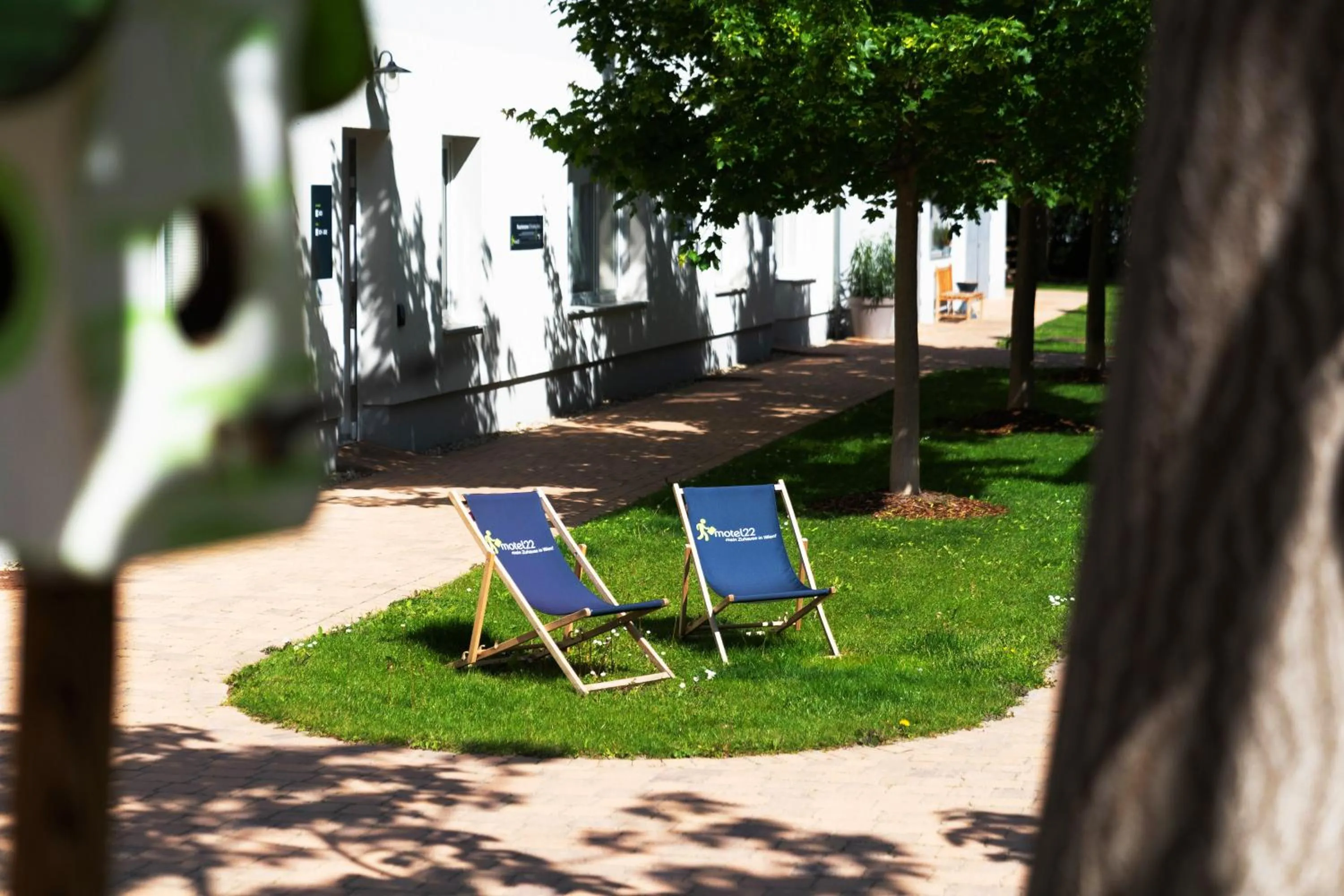 Garden in motel22 Parkplatz inklusive