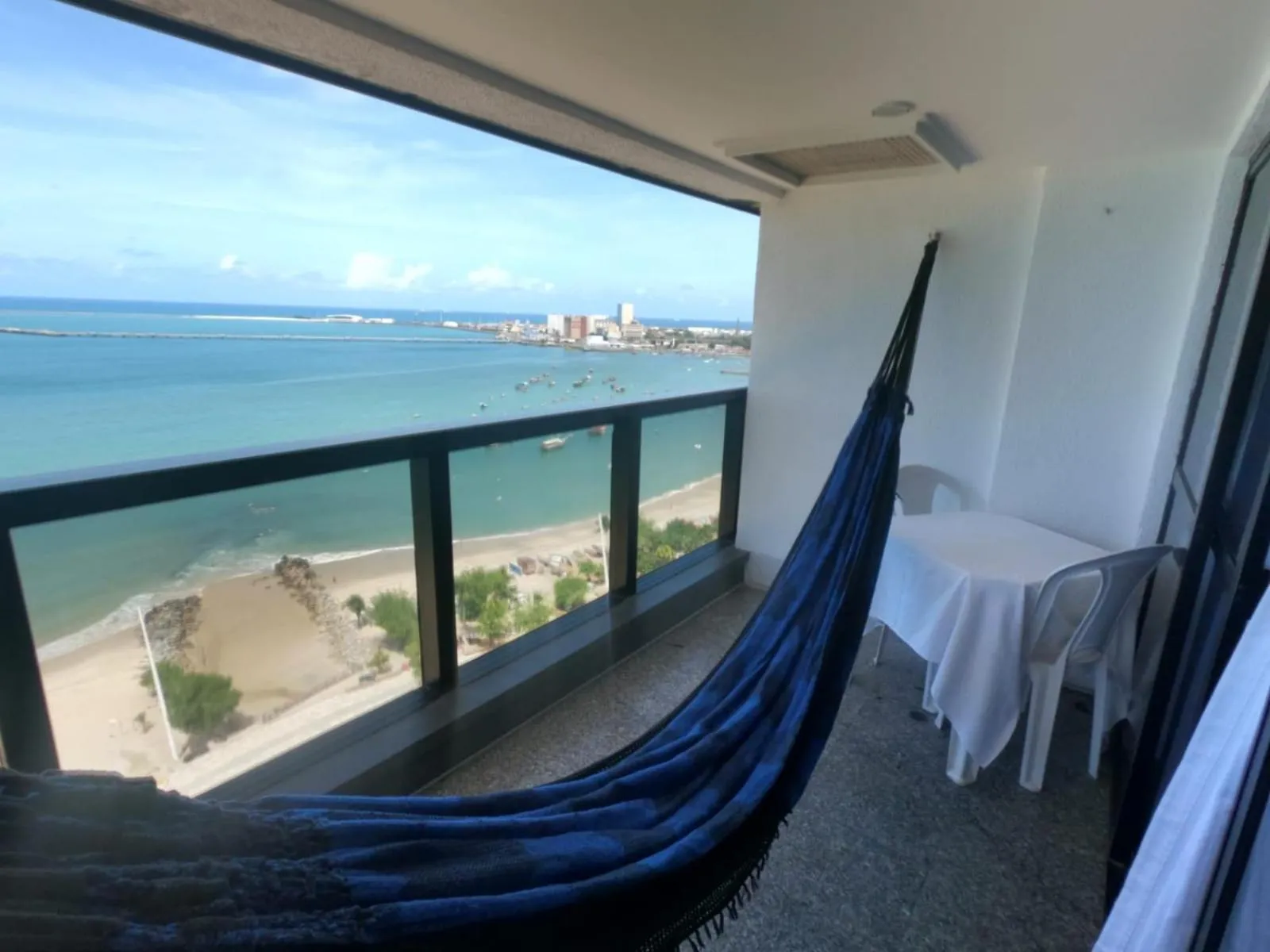Balcony/Terrace in Vip Iracema Flat