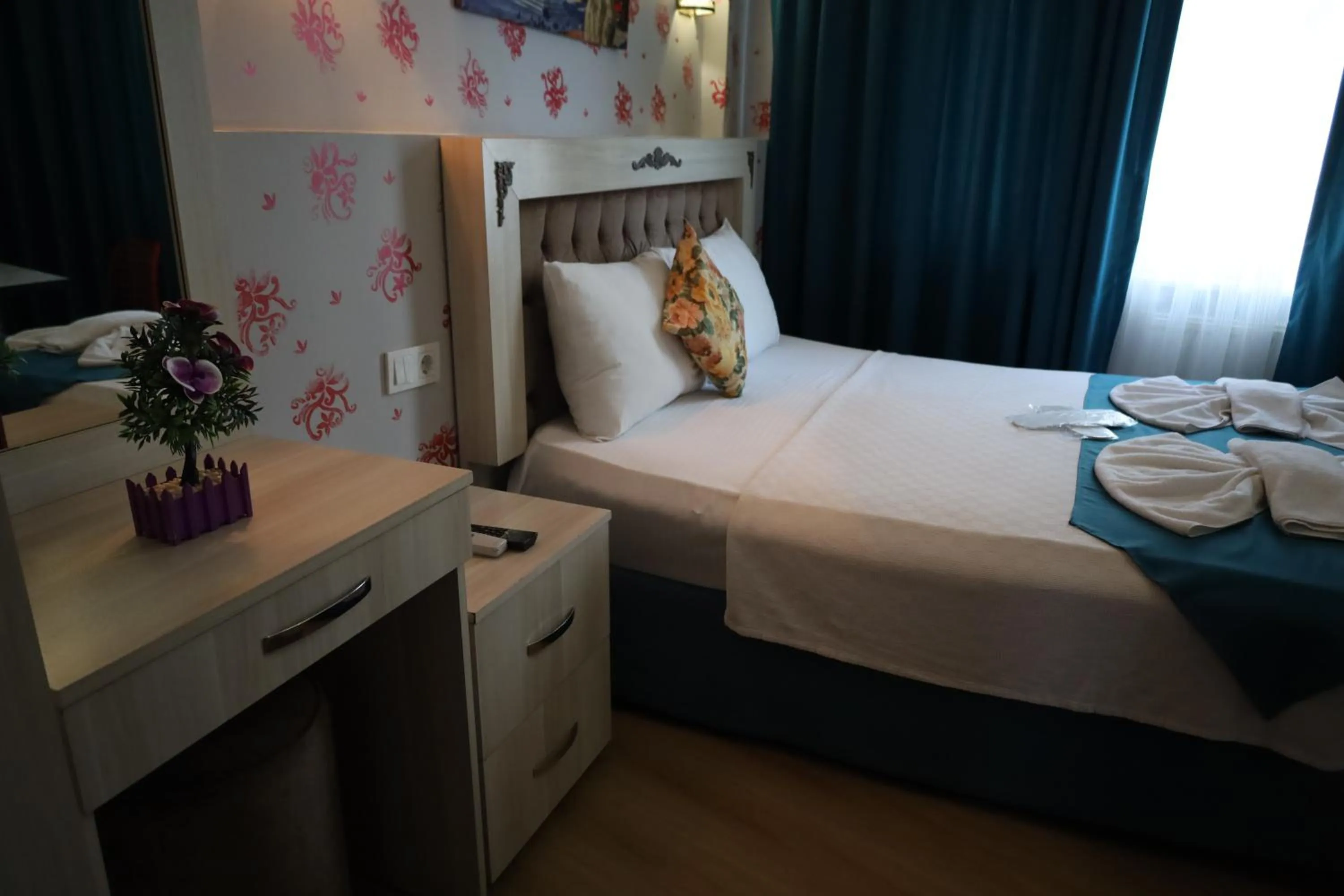 Bed in Galaxy Hotel Sultanahmet