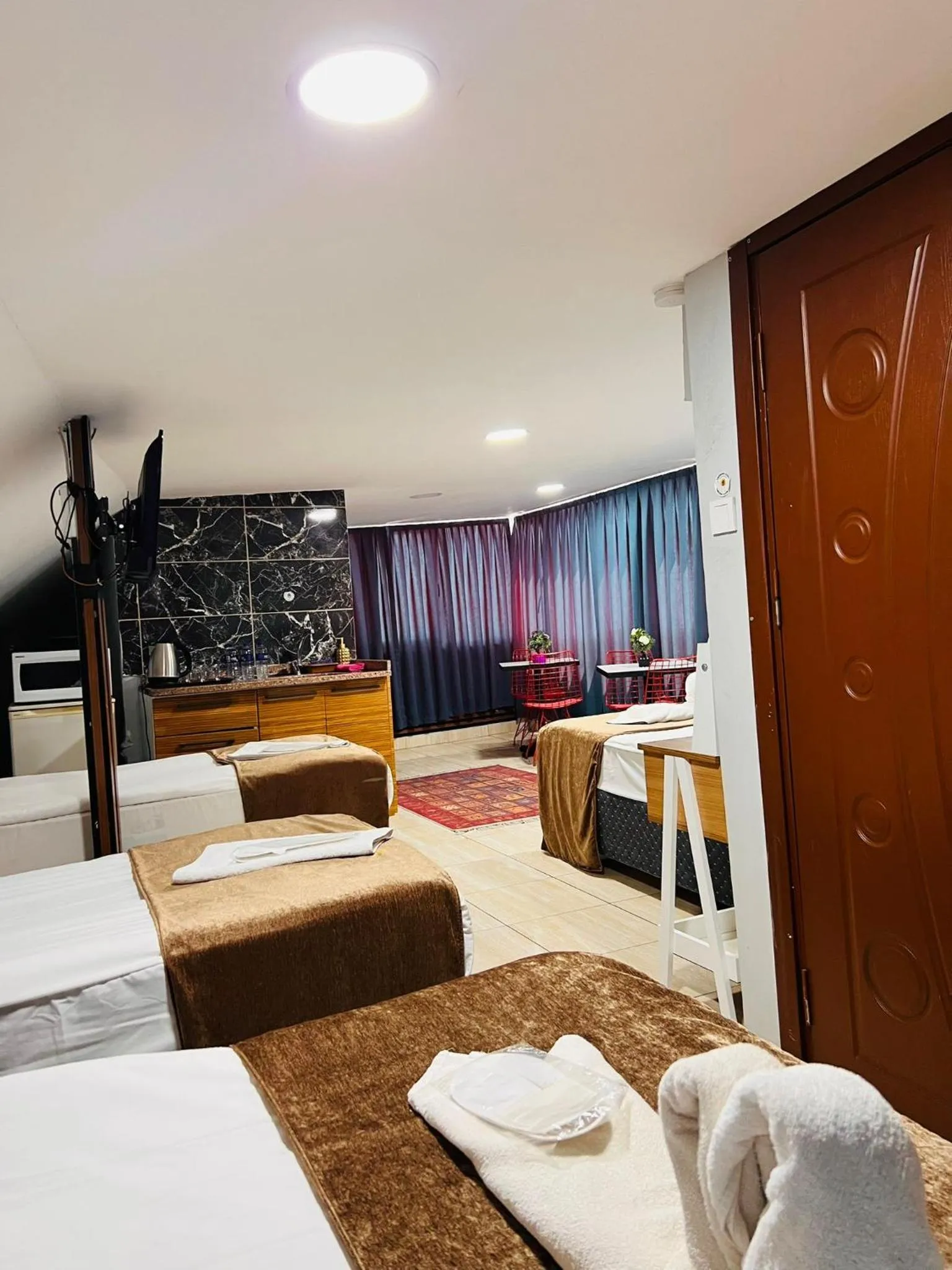 Bed in Galaxy Hotel Sultanahmet