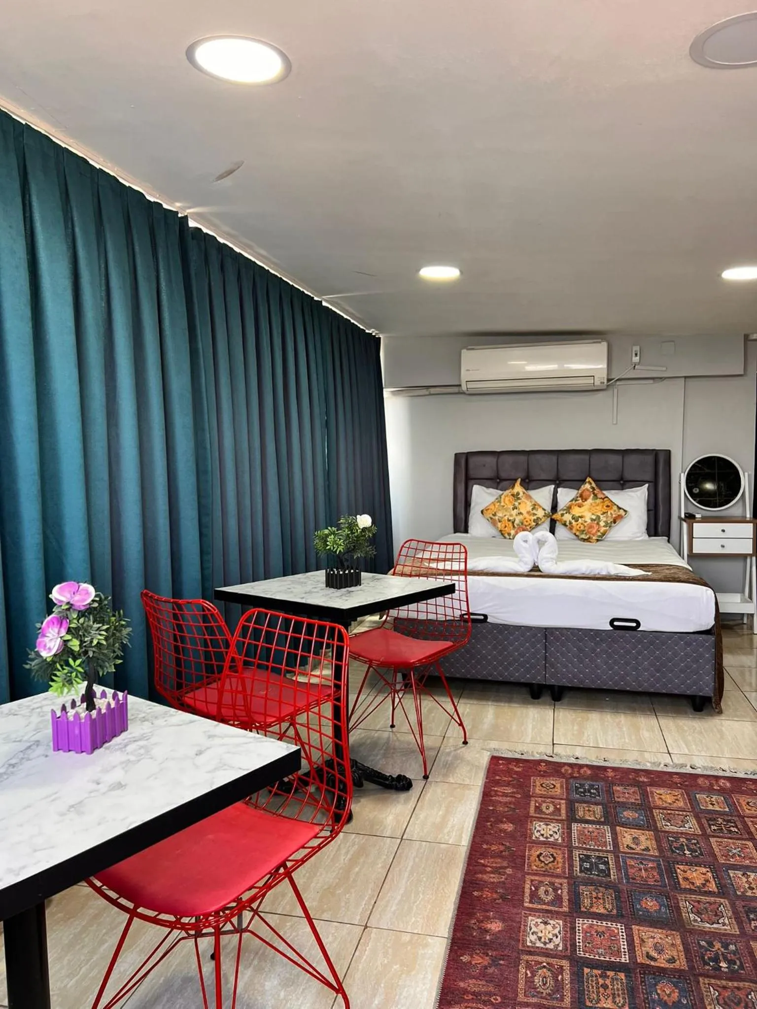 Bed in Galaxy Hotel Sultanahmet