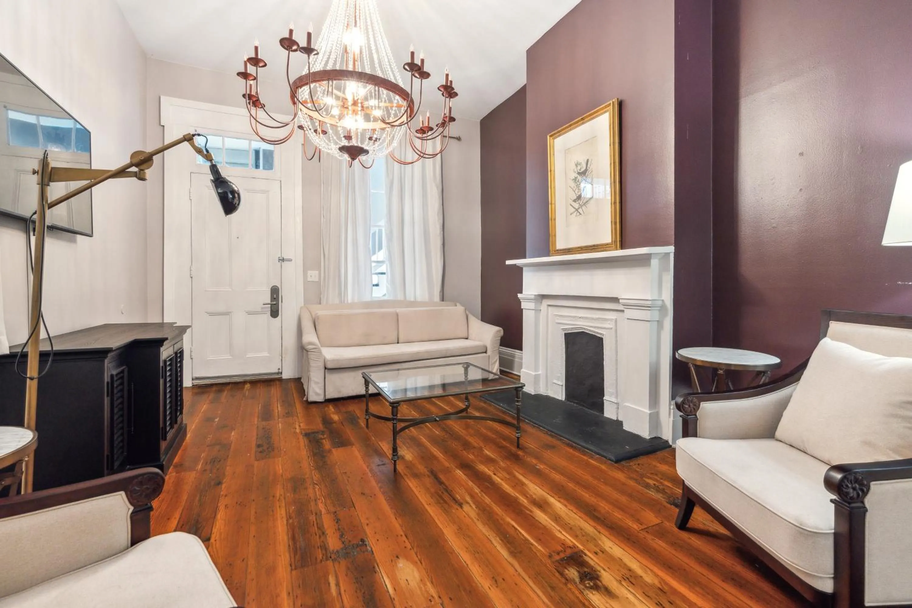 Living room in Maison Saint Charles