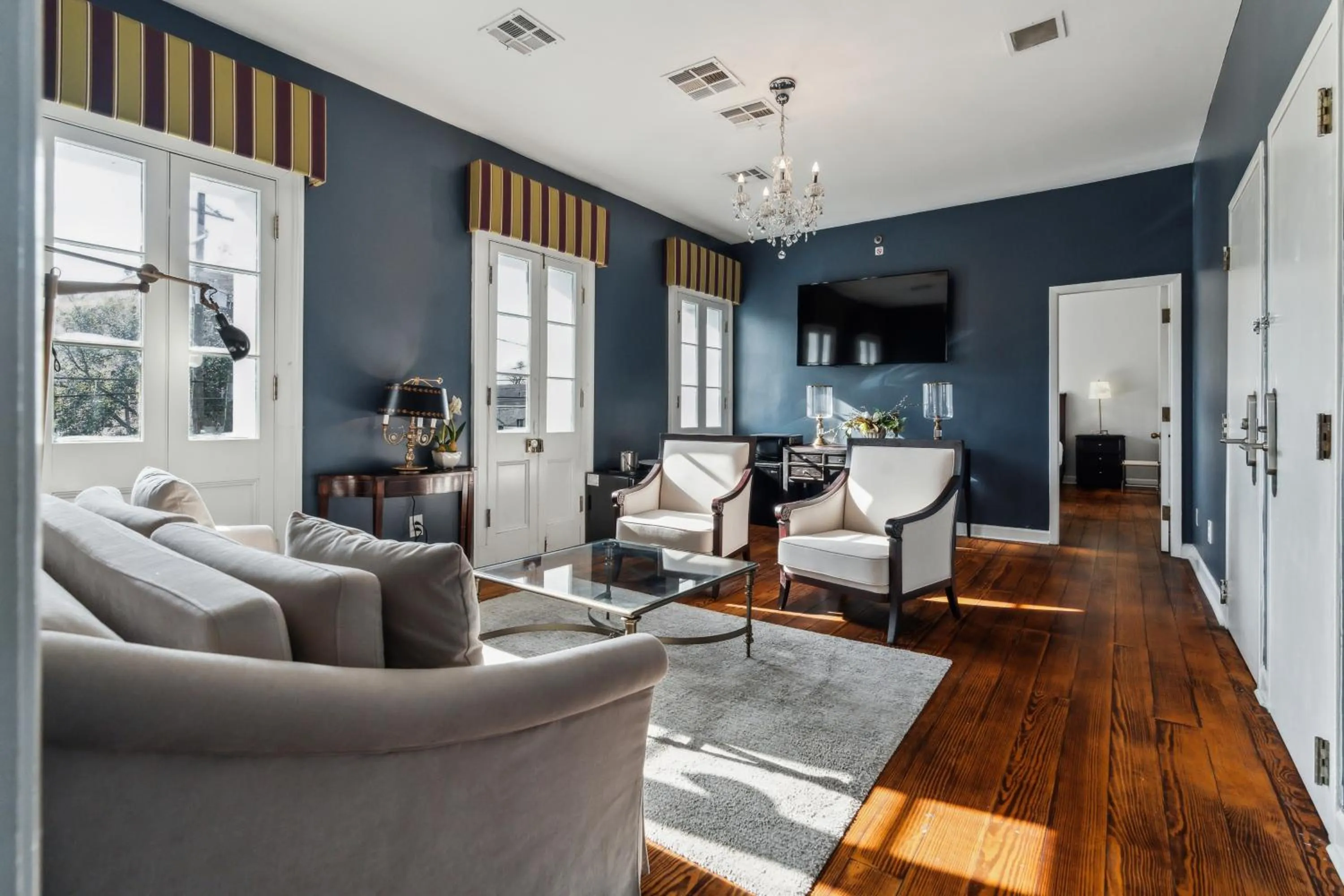 Living room in Maison Saint Charles