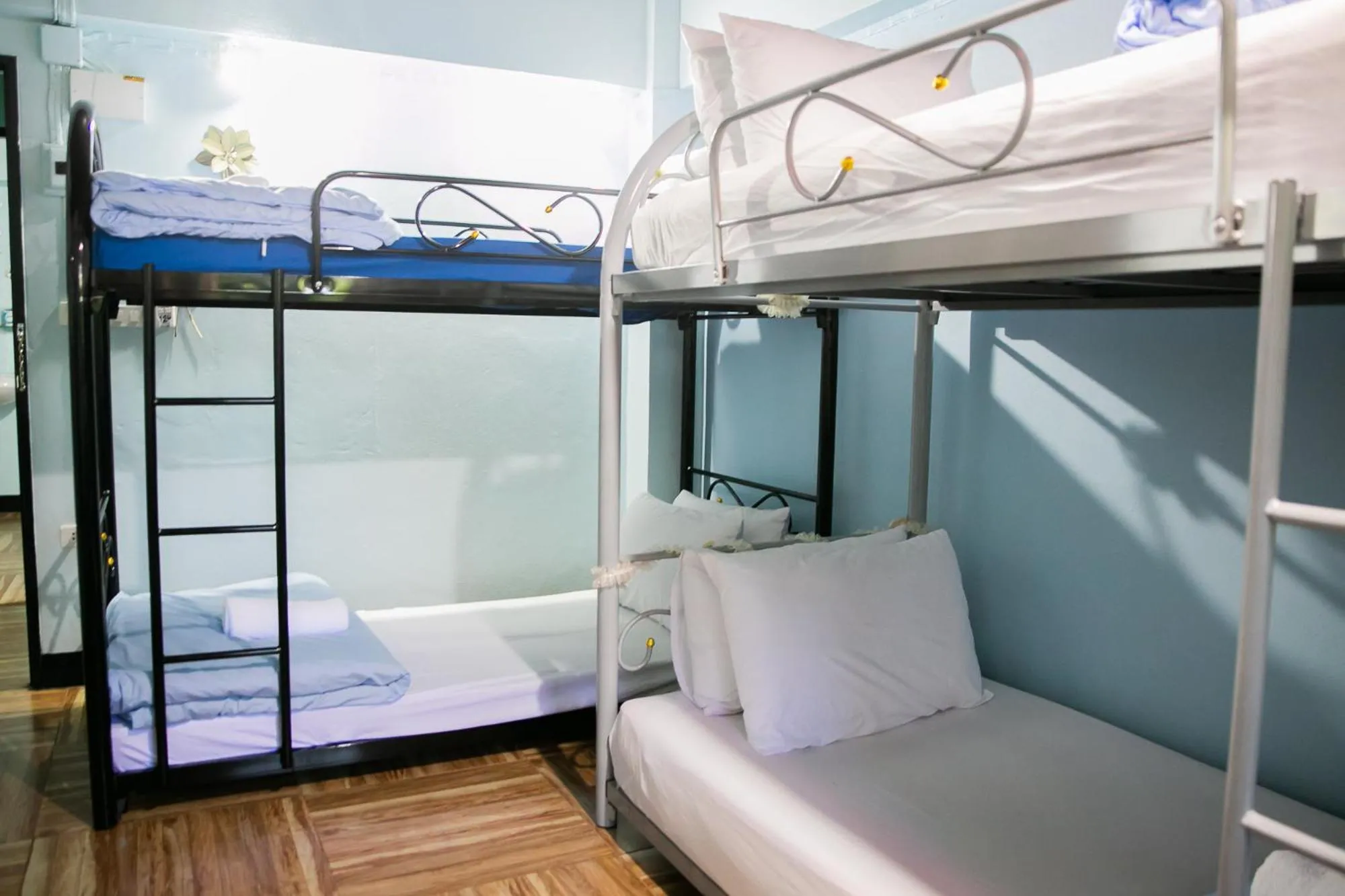 Bed in Bangkok Canale Home at Khaosarn