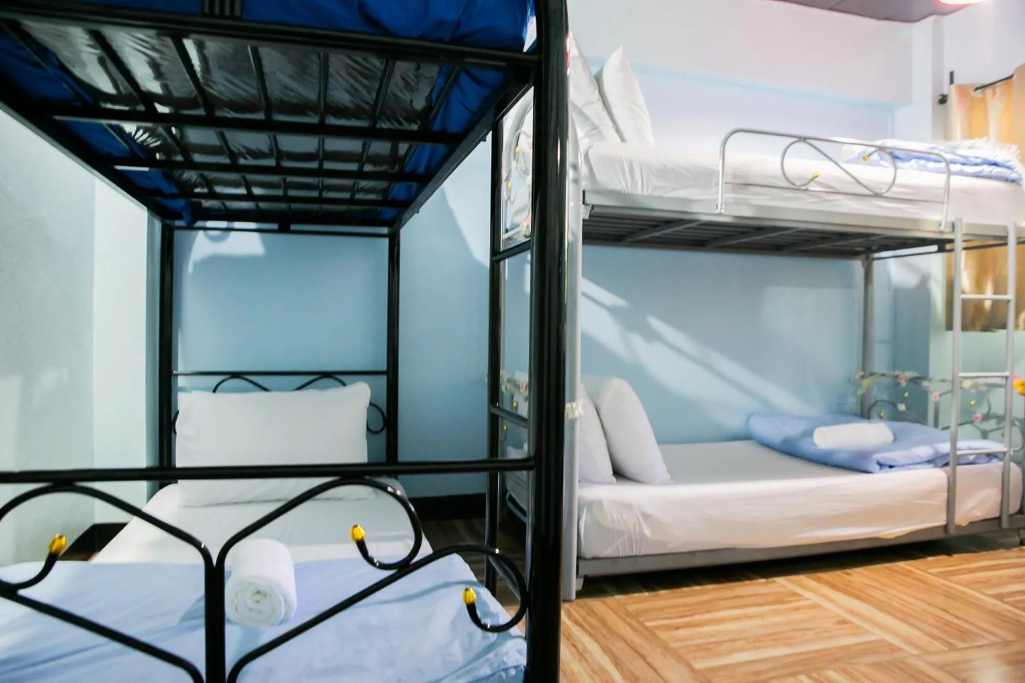 Bed in Bangkok Canale Home at Khaosarn