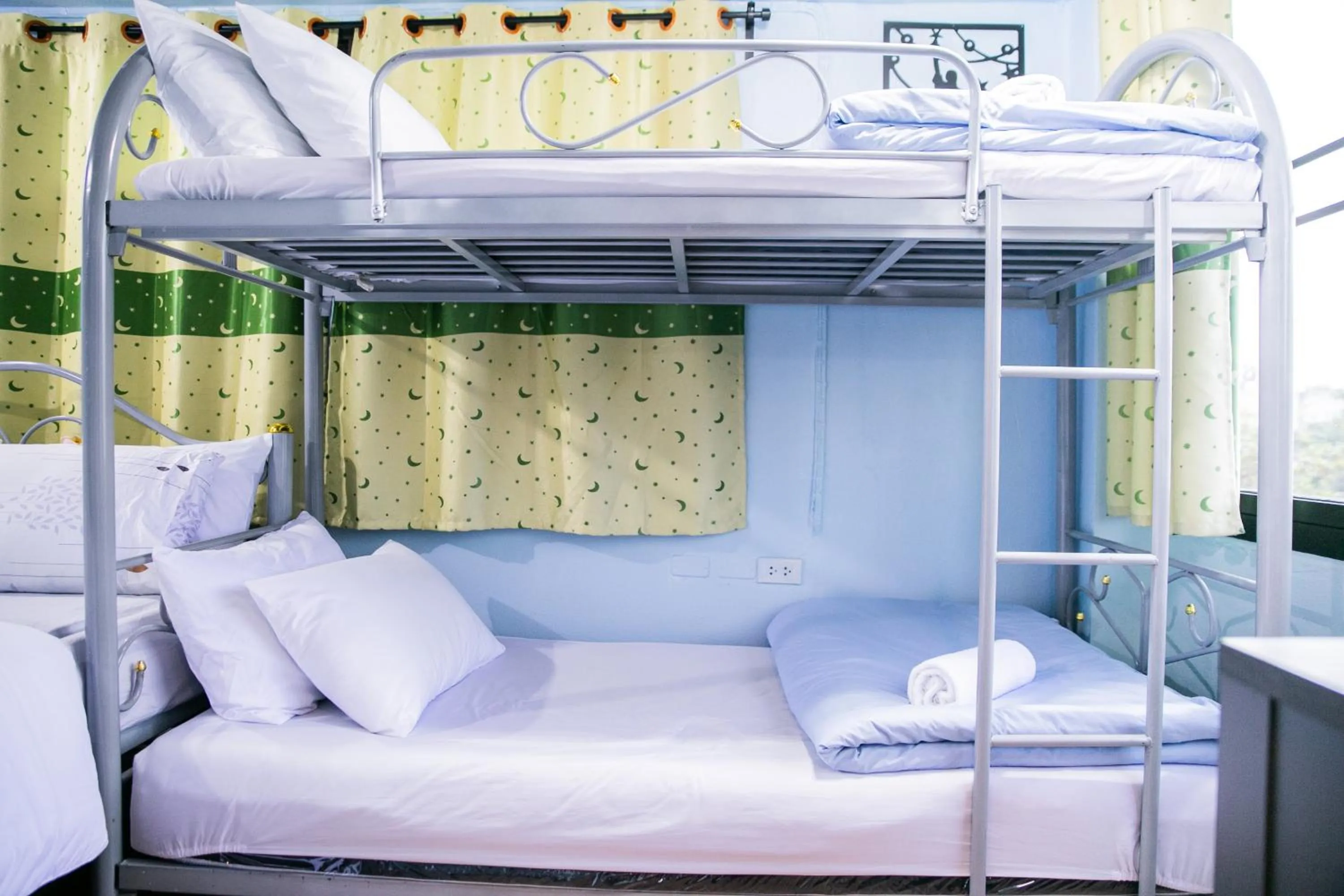 Bed in Bangkok Canale Home at Khaosarn