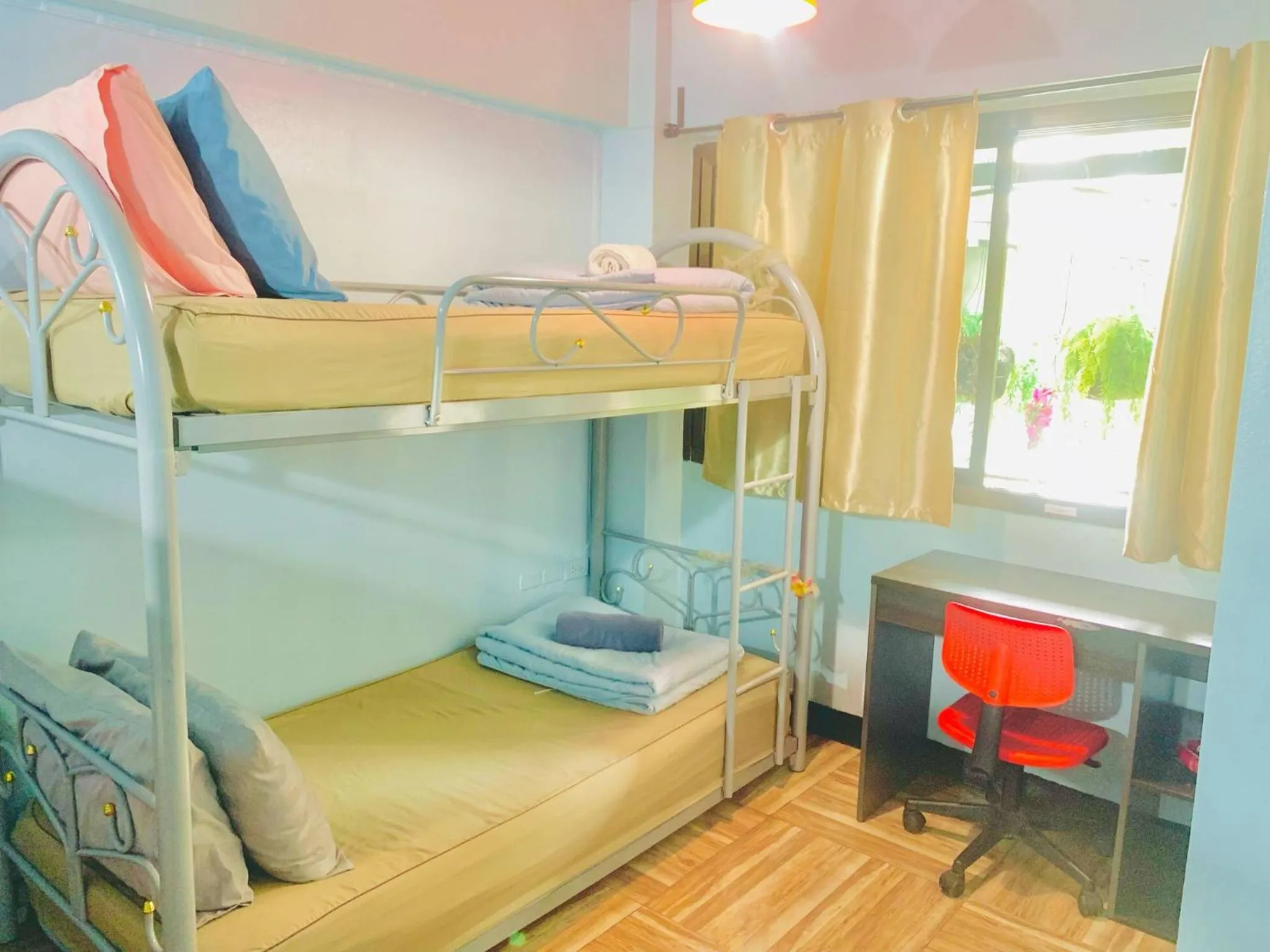 Bed in Bangkok Canale Home at Khaosarn