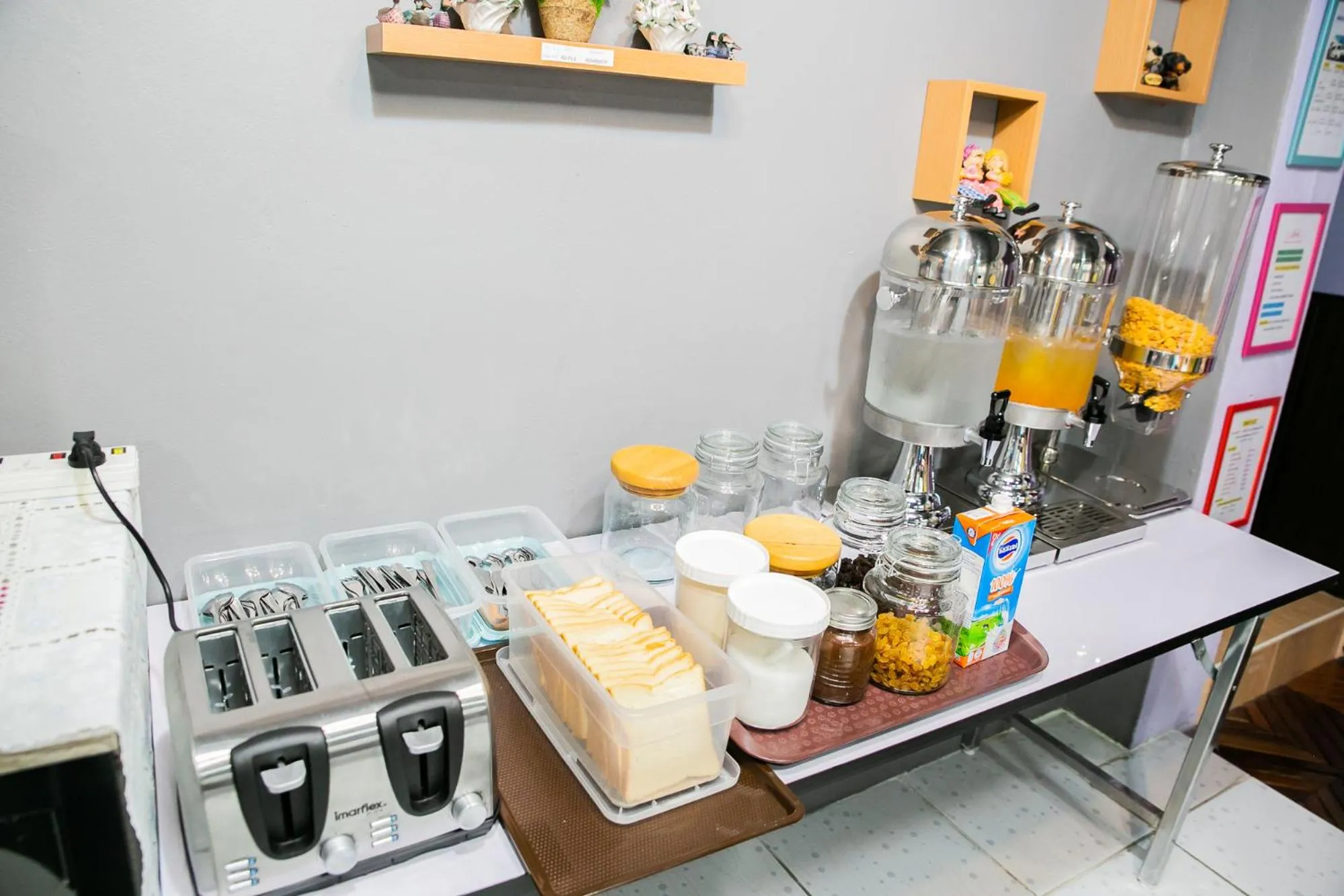 Breakfast in Bangkok Canale Home at Khaosarn