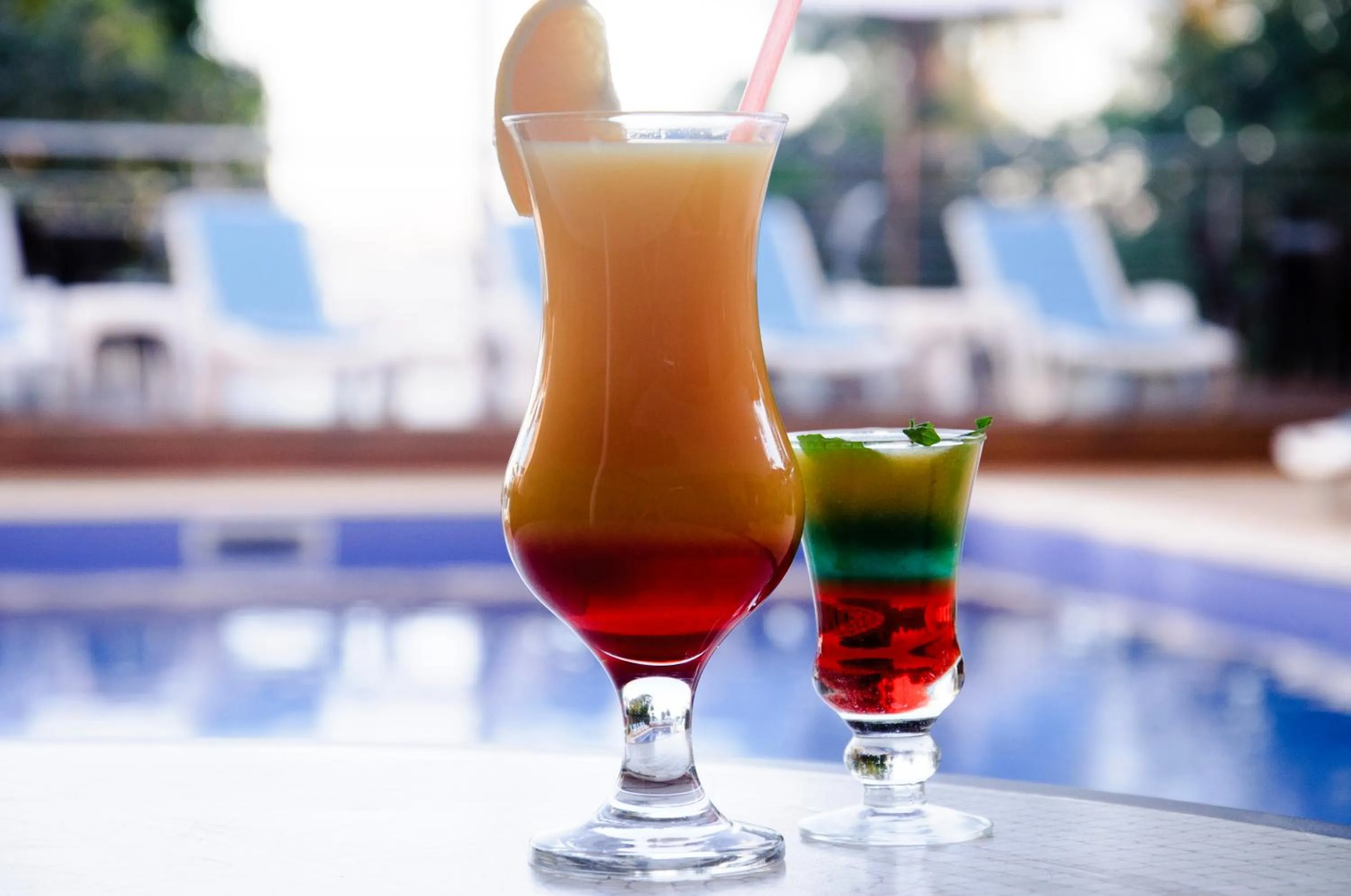 Swimming pool in De la Trinidad Hotel