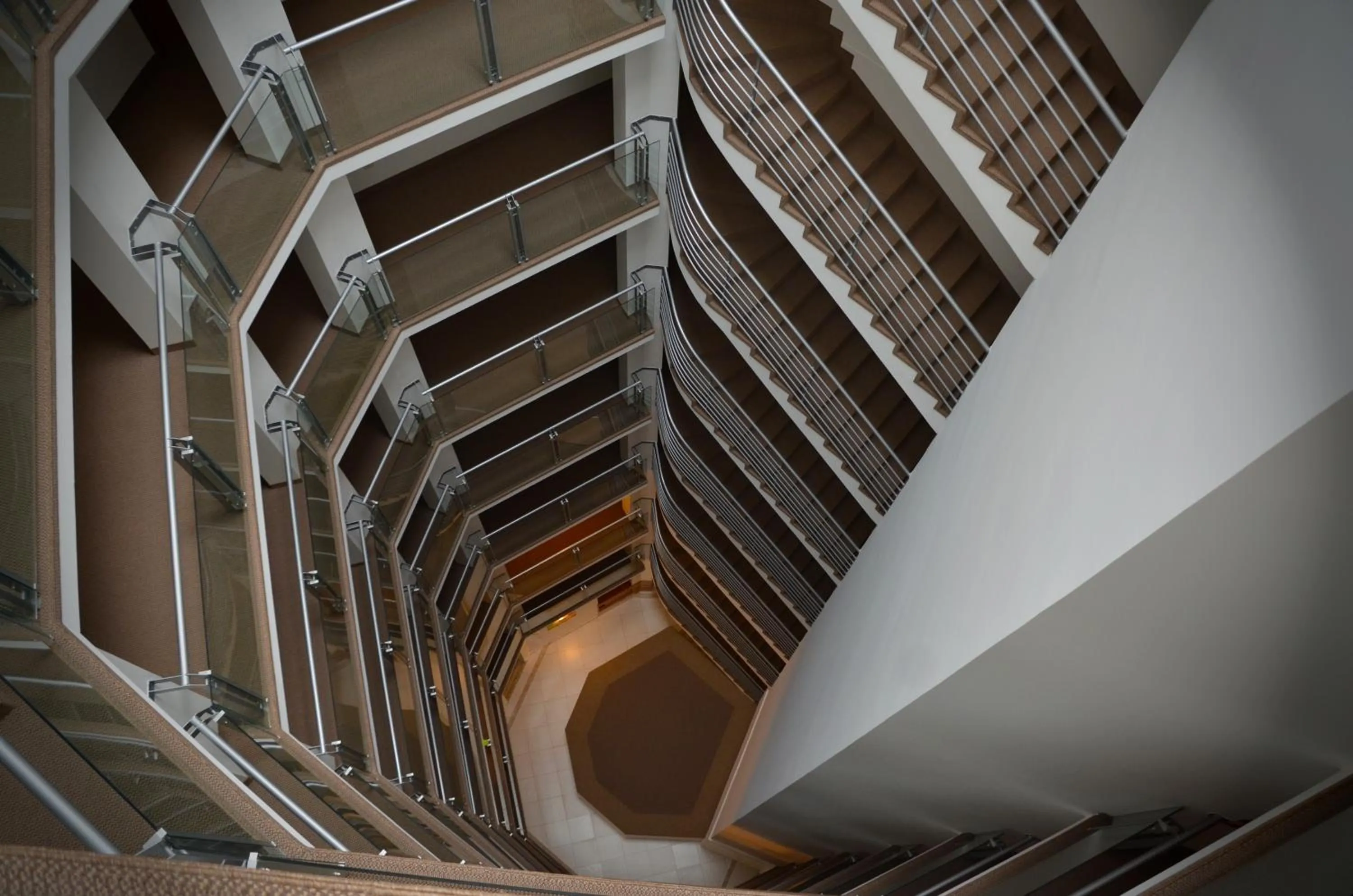 Bird's eye view in De la Trinidad Hotel