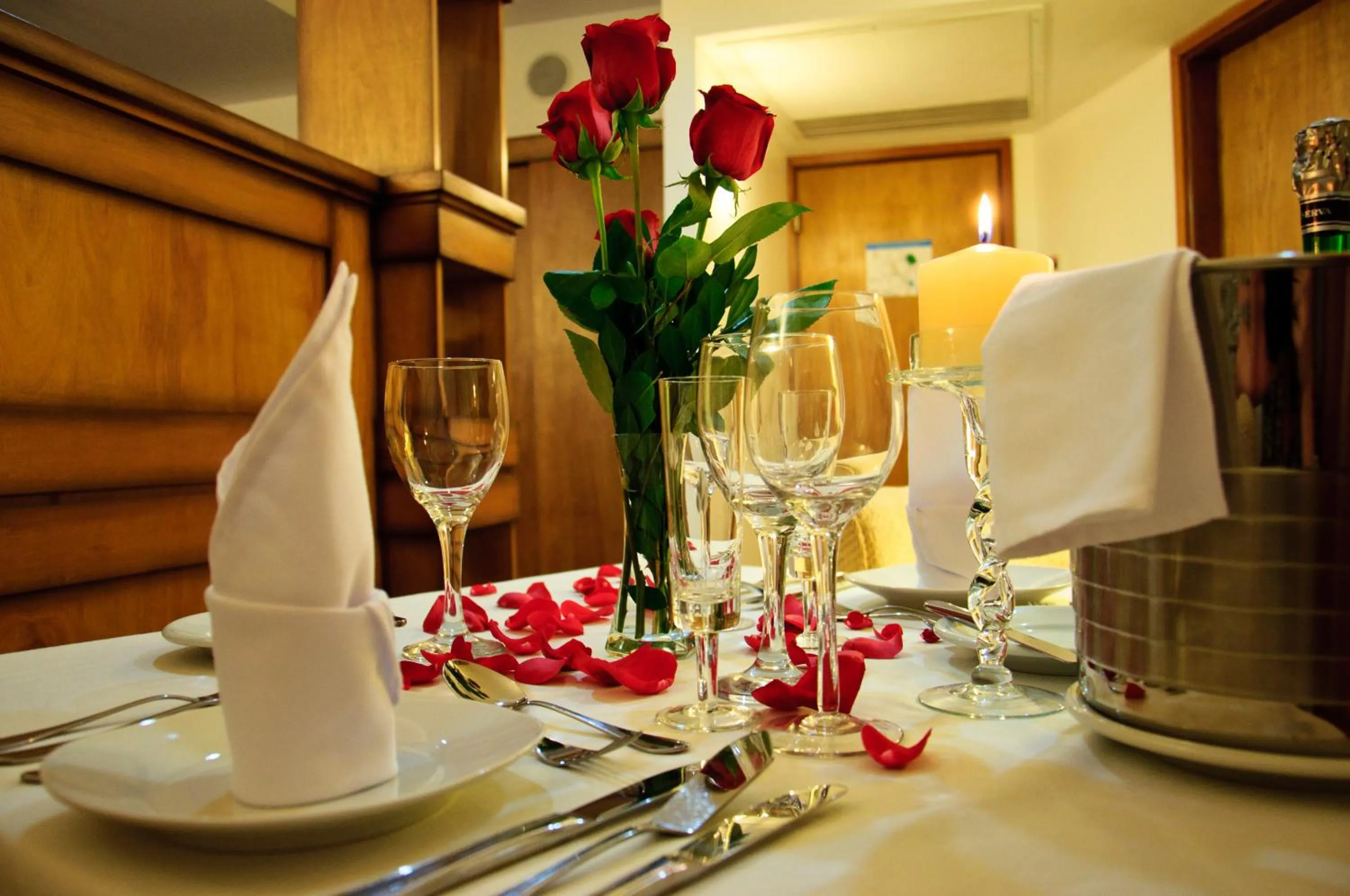 Food close-up in De la Trinidad Hotel