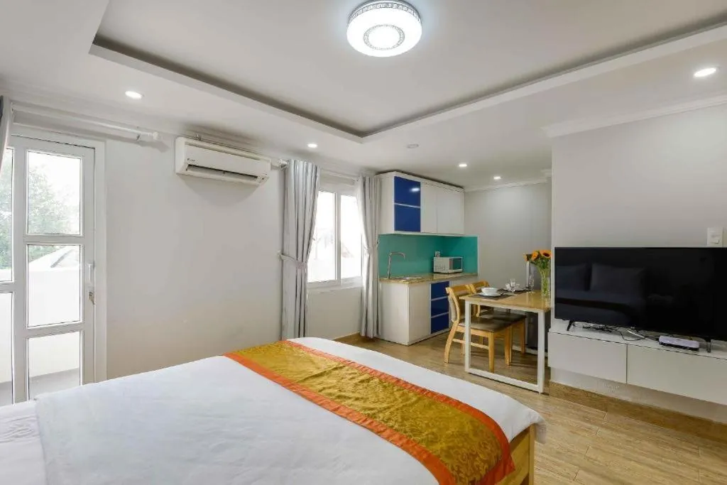 Living room, Bed in Warm Ways 3 Hotel & Serviced Apartments