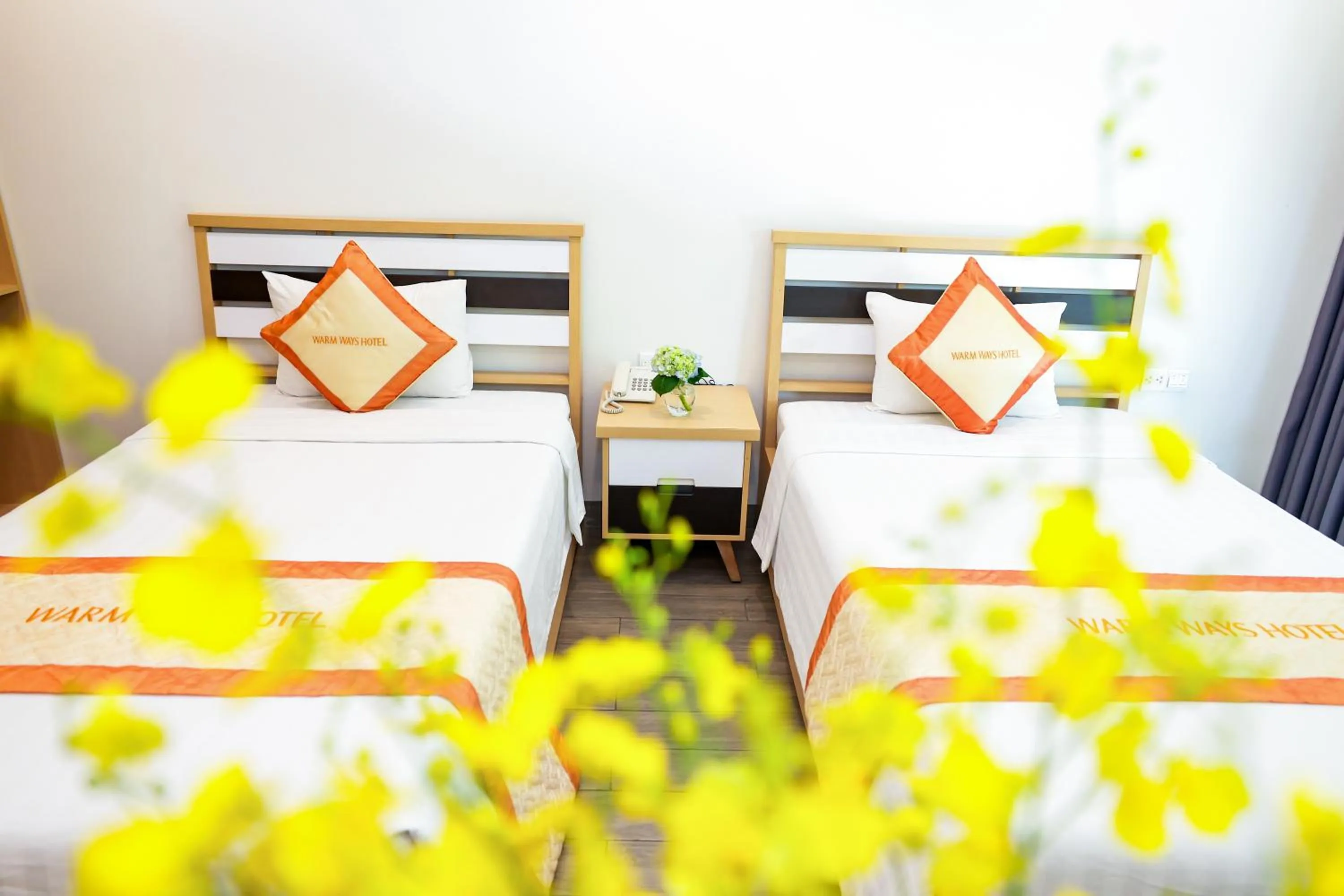 Bed in Warm Ways Hotel & Serviced Apartments