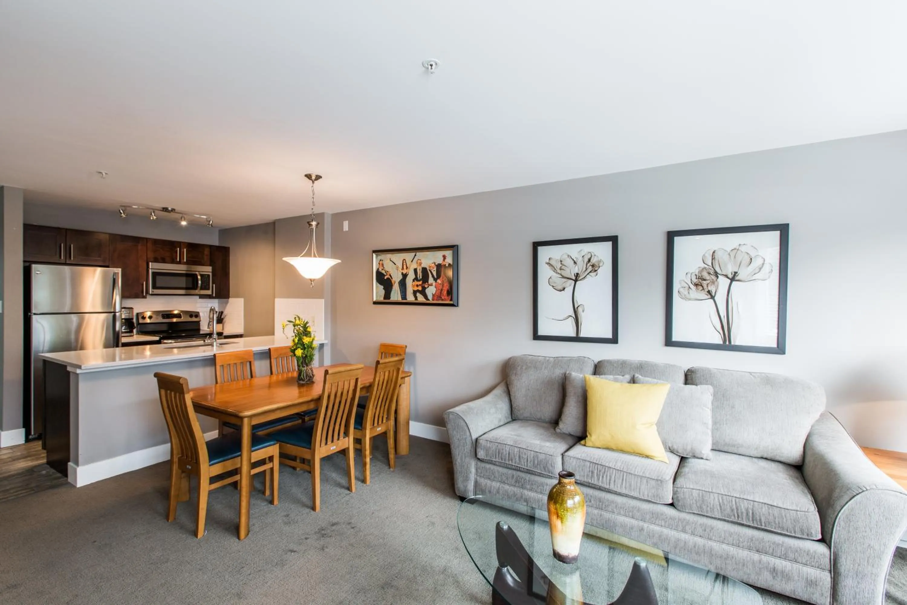 Living room in Whistler Blackcomb Vacation Rentals - Village North