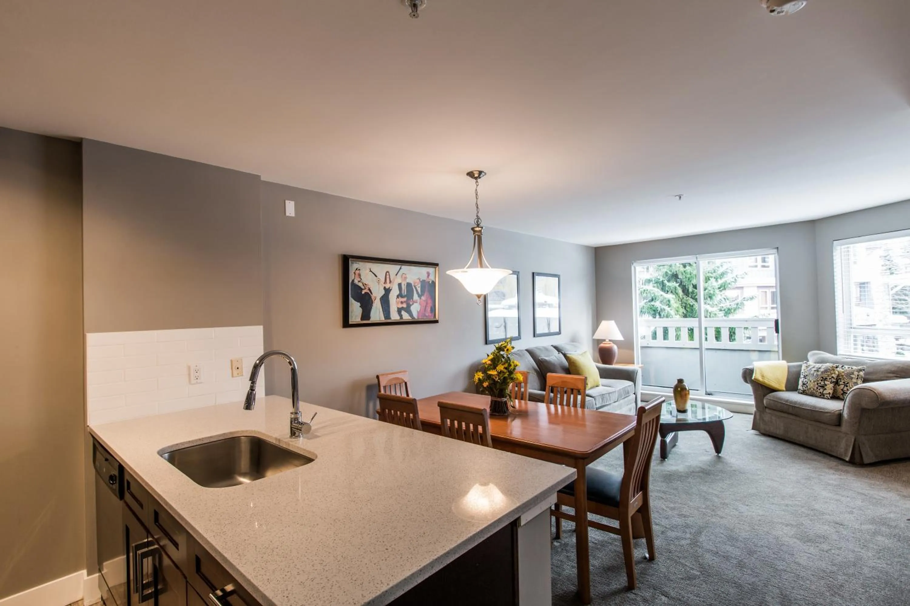 Living room in Whistler Blackcomb Vacation Rentals - Village North