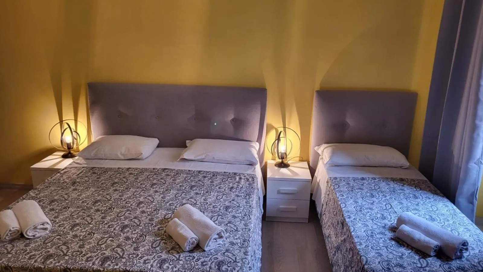 Bedroom, Bed in White Vatican