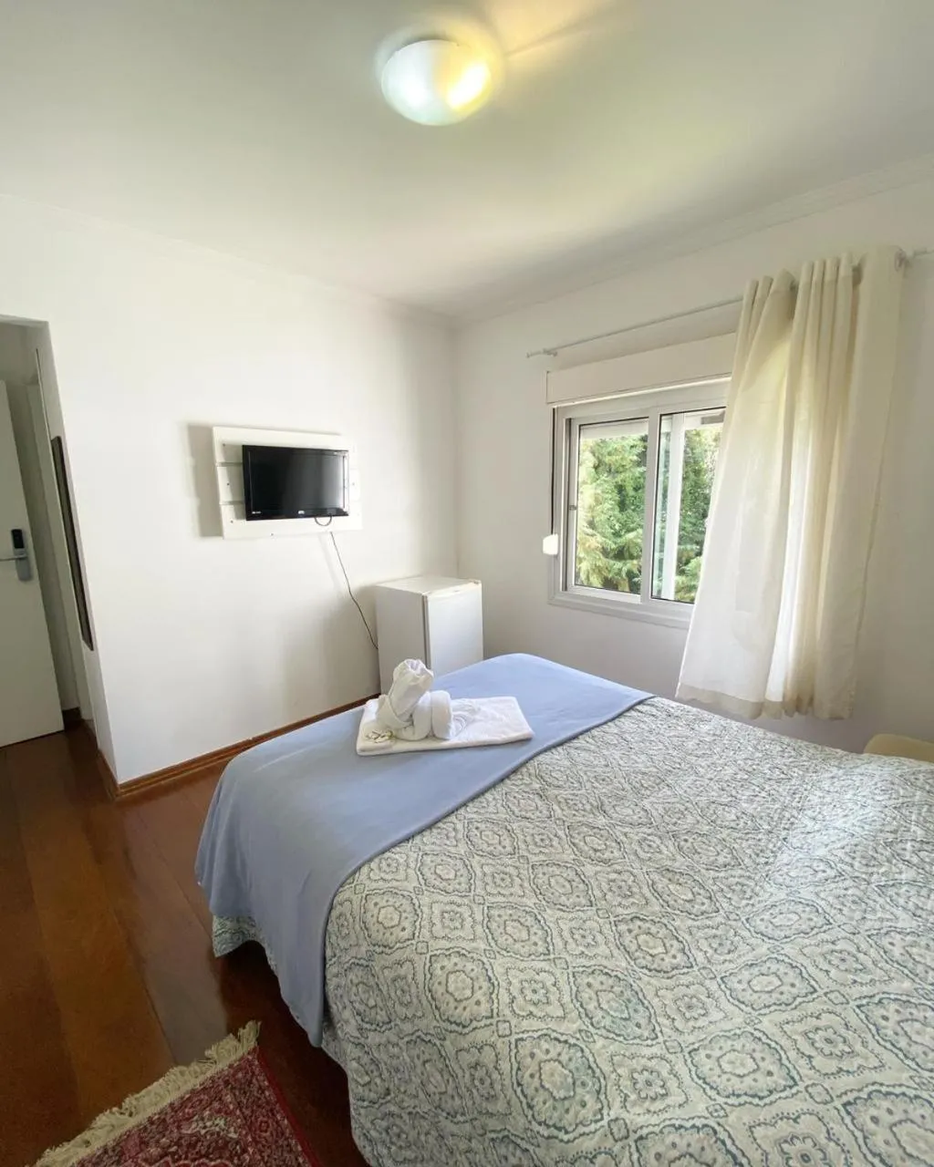 Bed in Pousada La Sierra