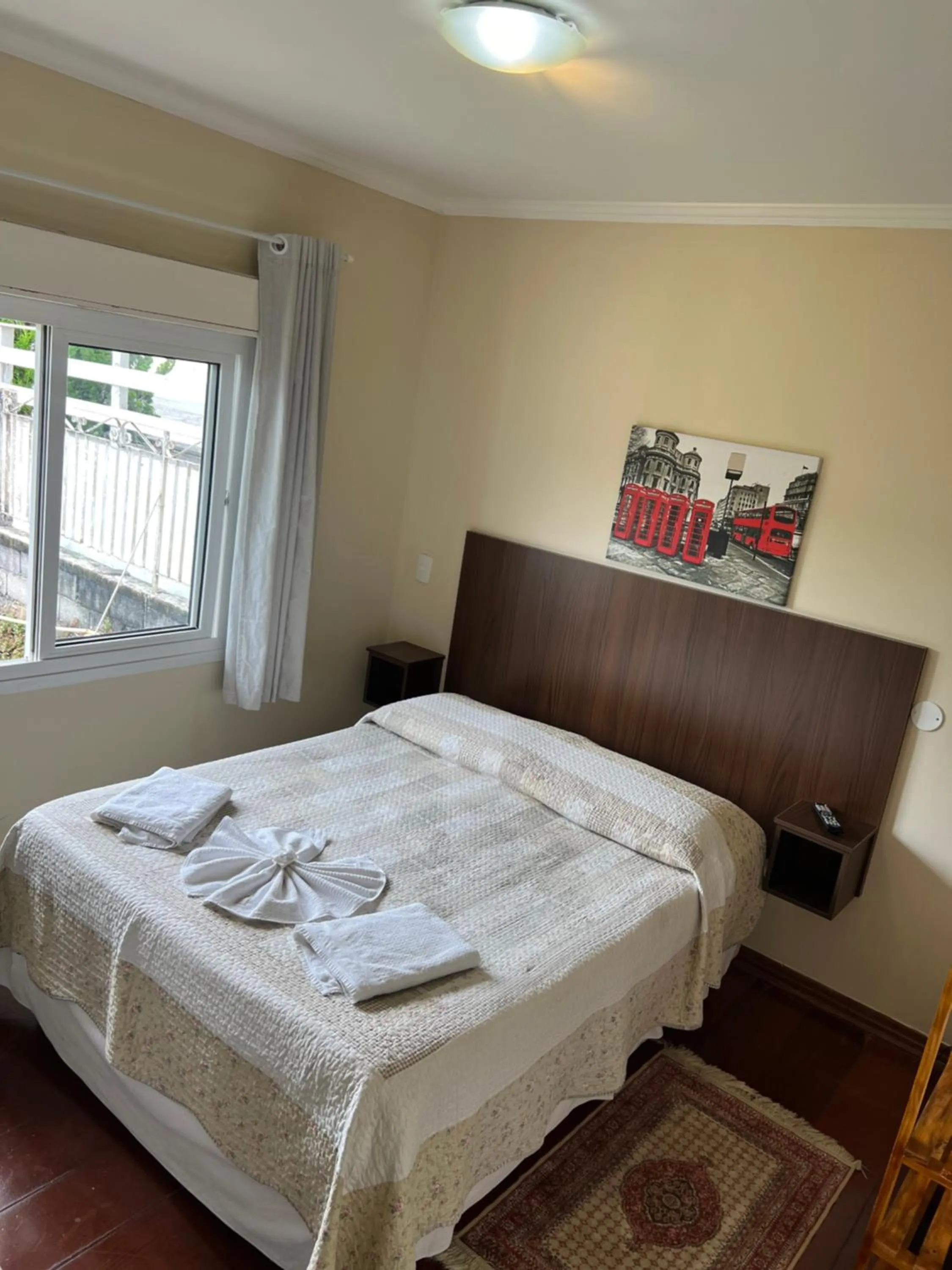 Bed in Pousada La Sierra