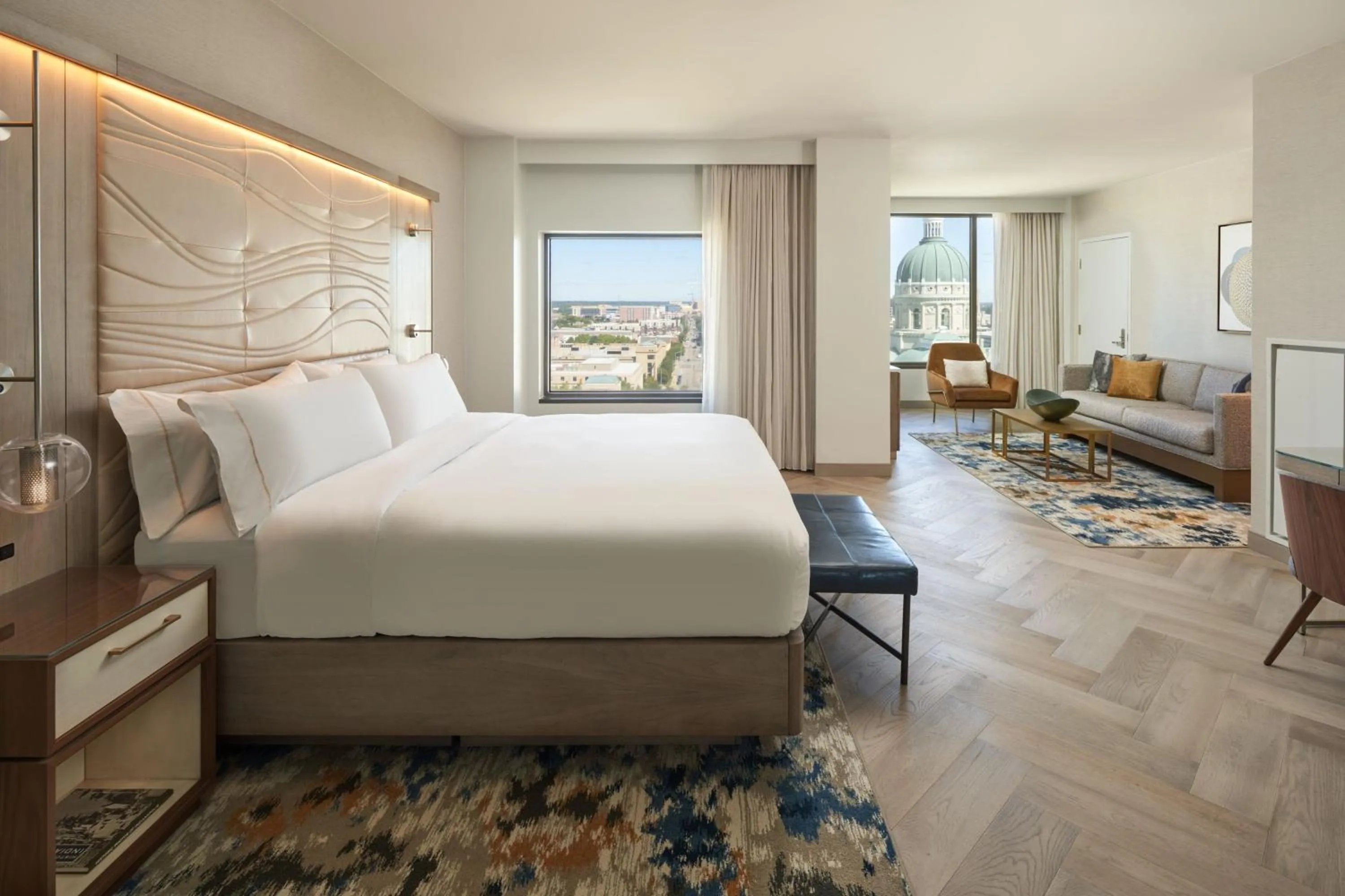 Bedroom, Bed in The Westin Indianapolis