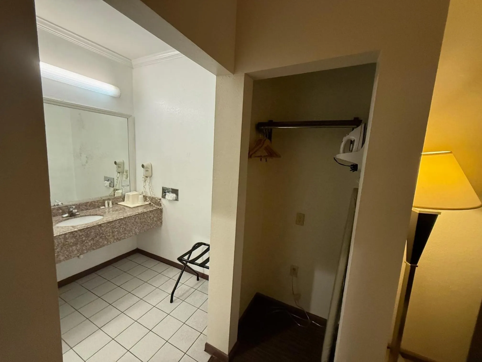 Bathroom, Bed in Days Inn by Wyndham Navasota