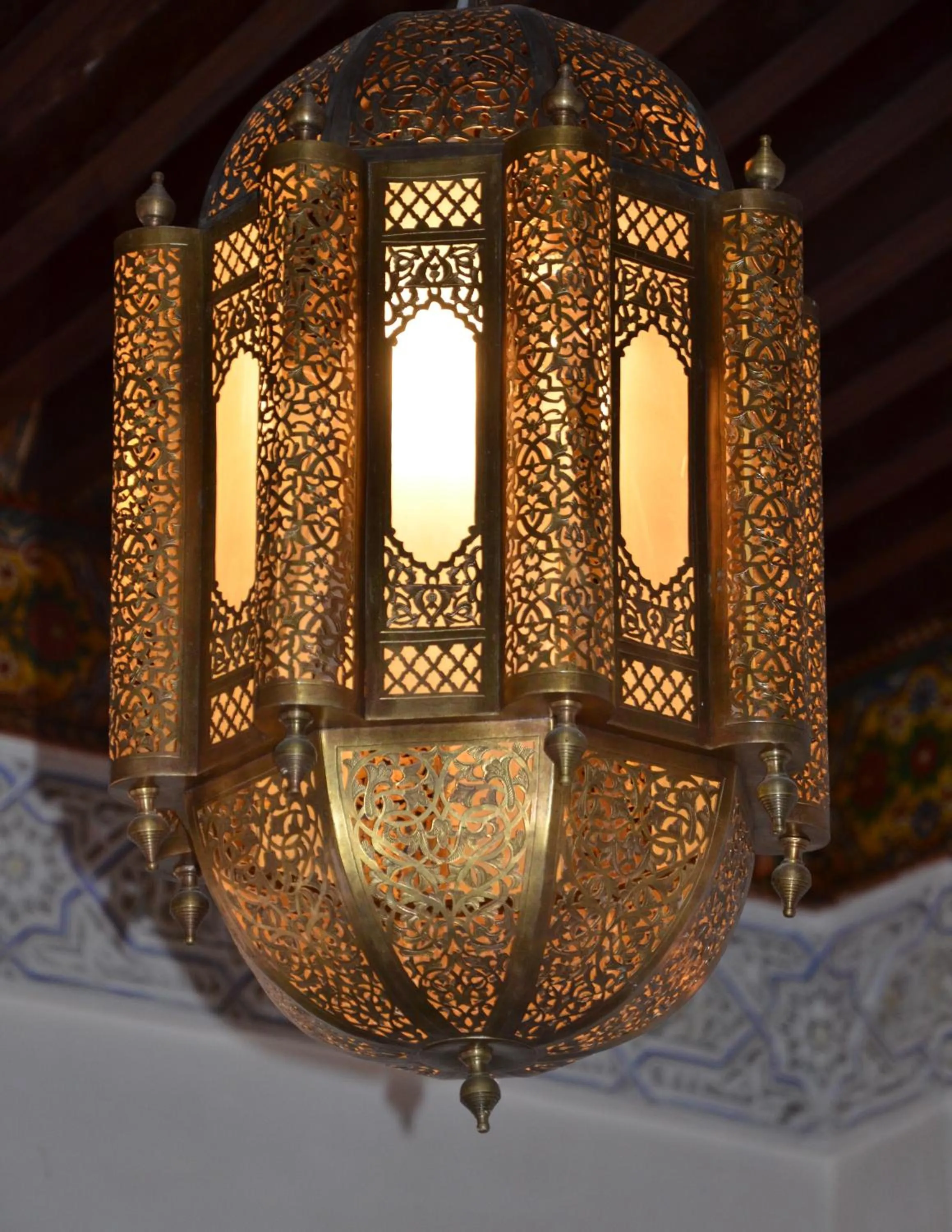 Decorative detail in Dar Drissi