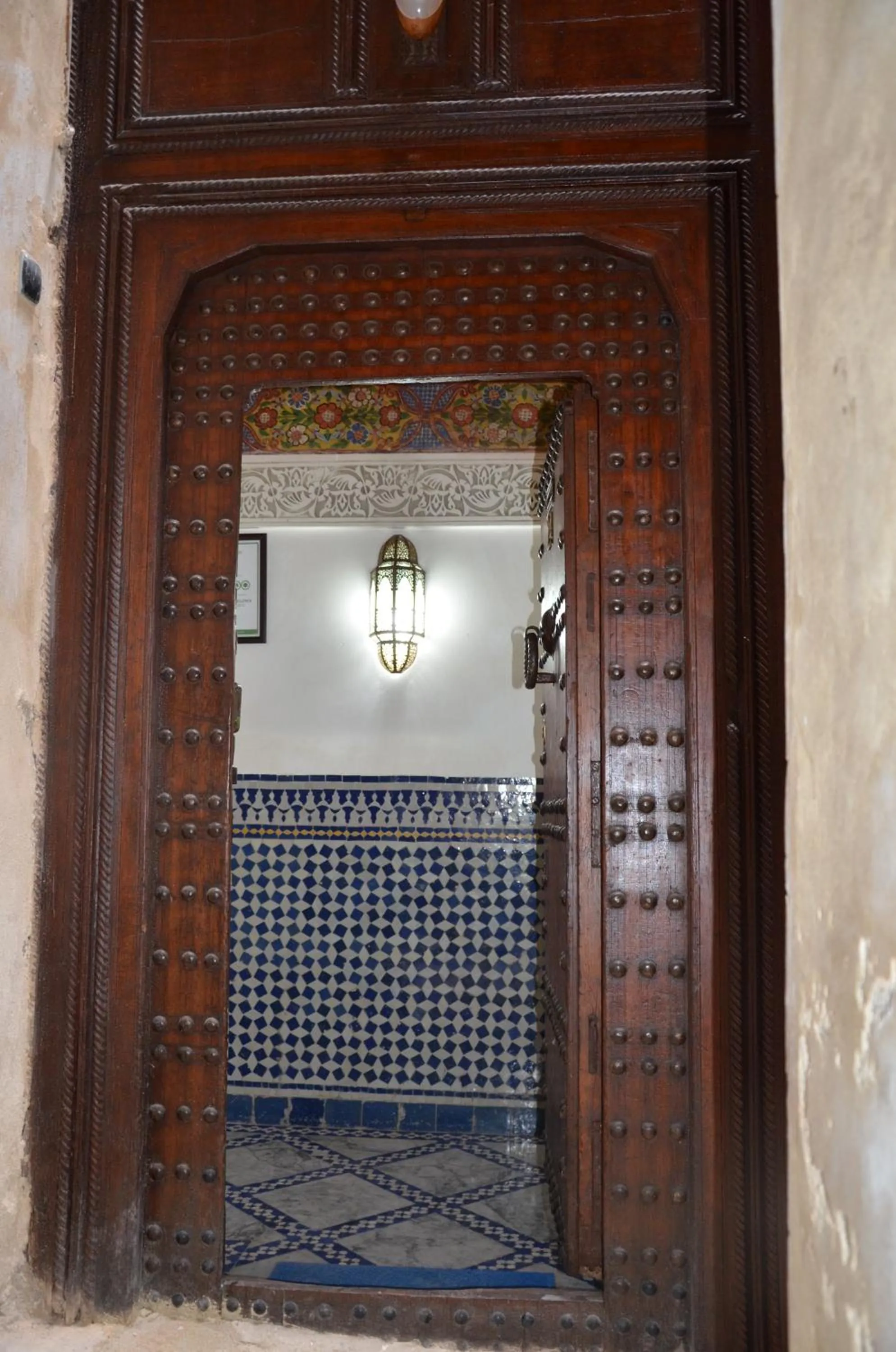 Facade/entrance in Dar Drissi