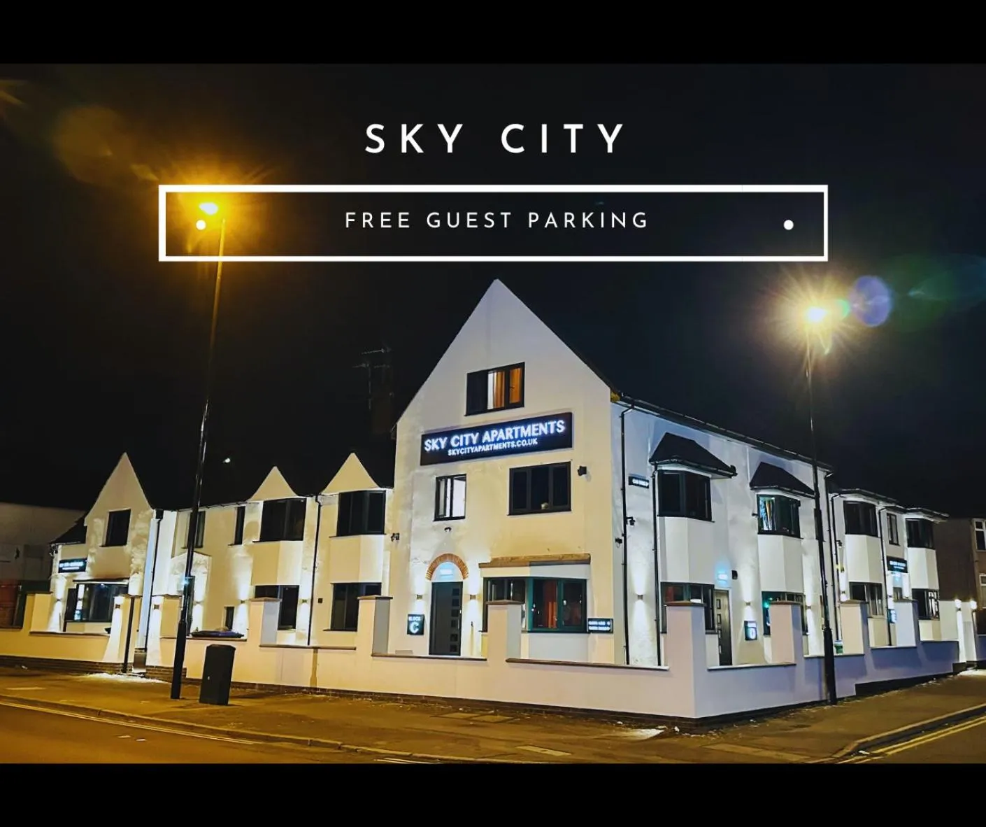 Street view in Sky City Apartments
