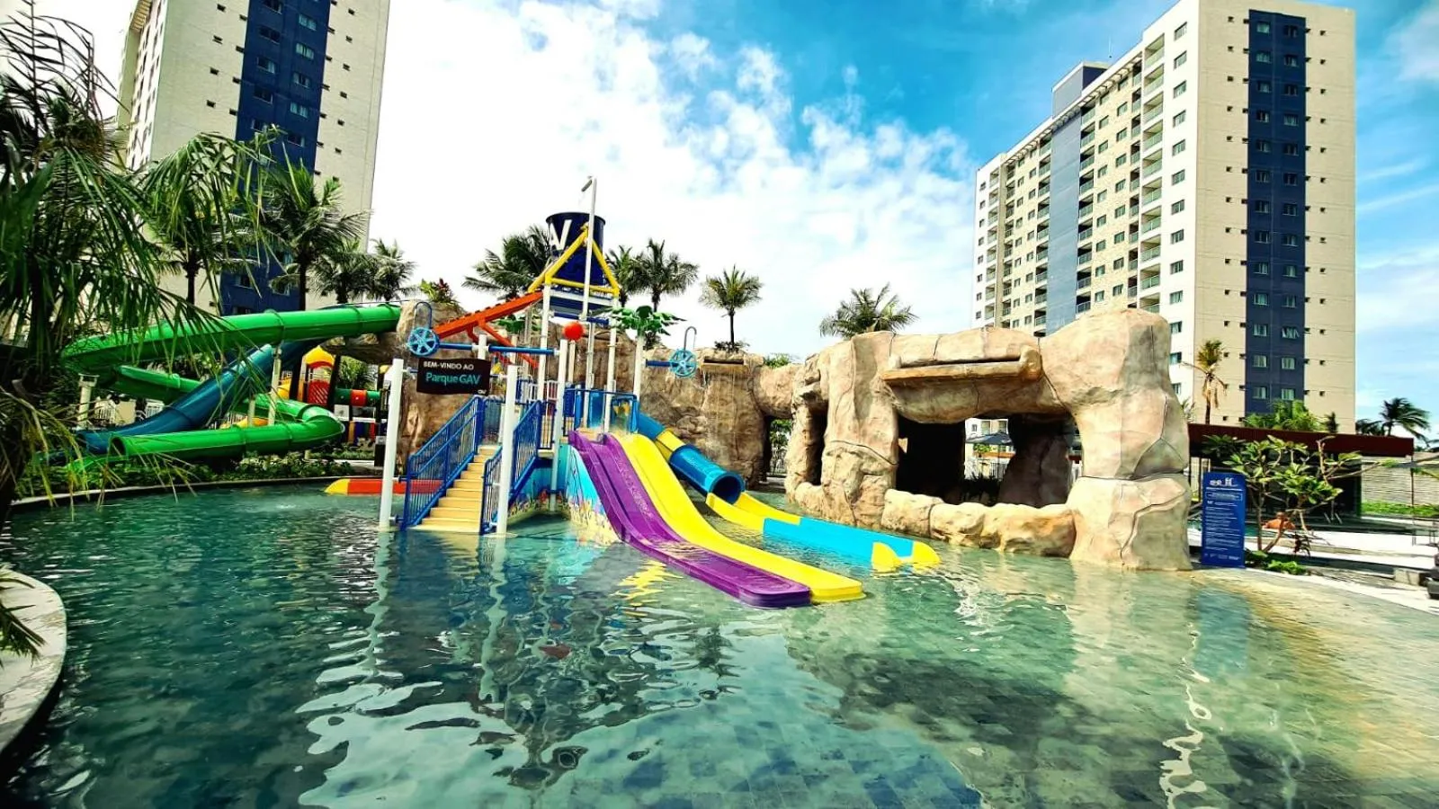 Aqua park in Salinas Premium Resort
