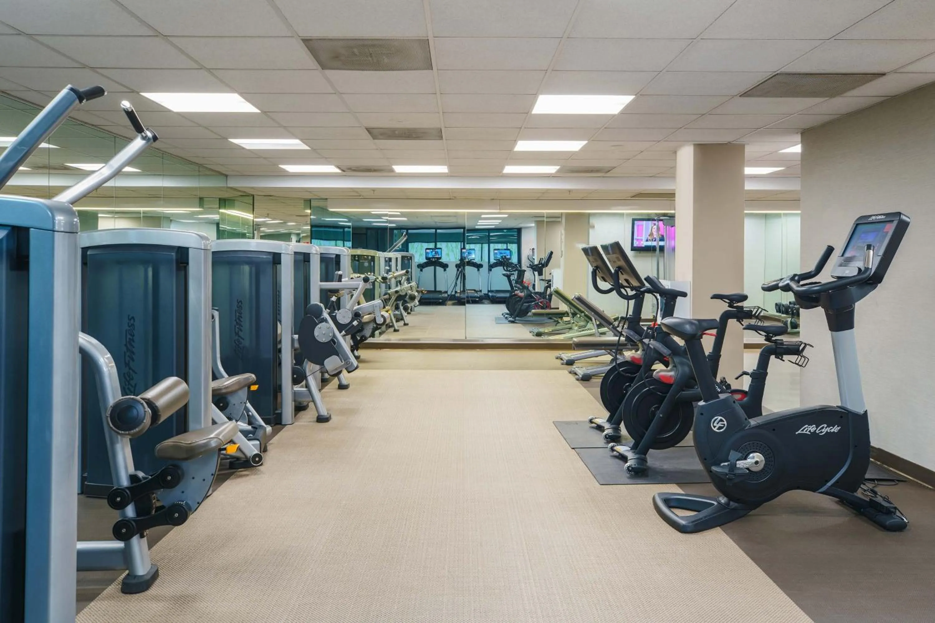 Fitness centre/facilities in The Westin O'Hare