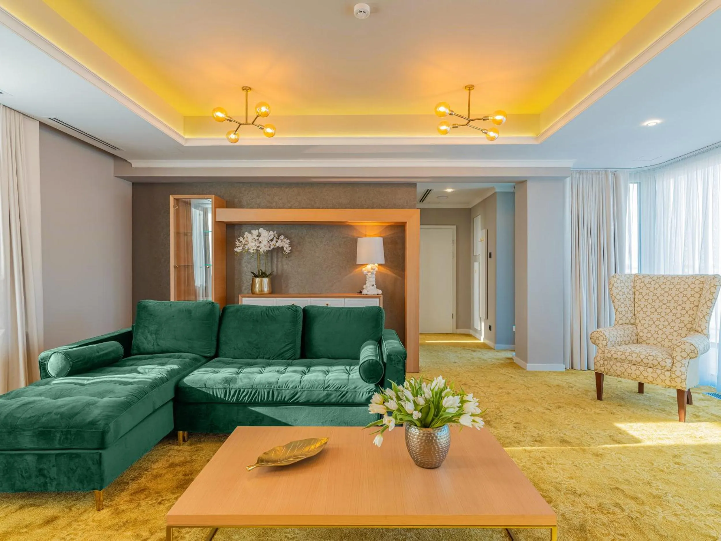 Living room in Pergola Boutique Hotel