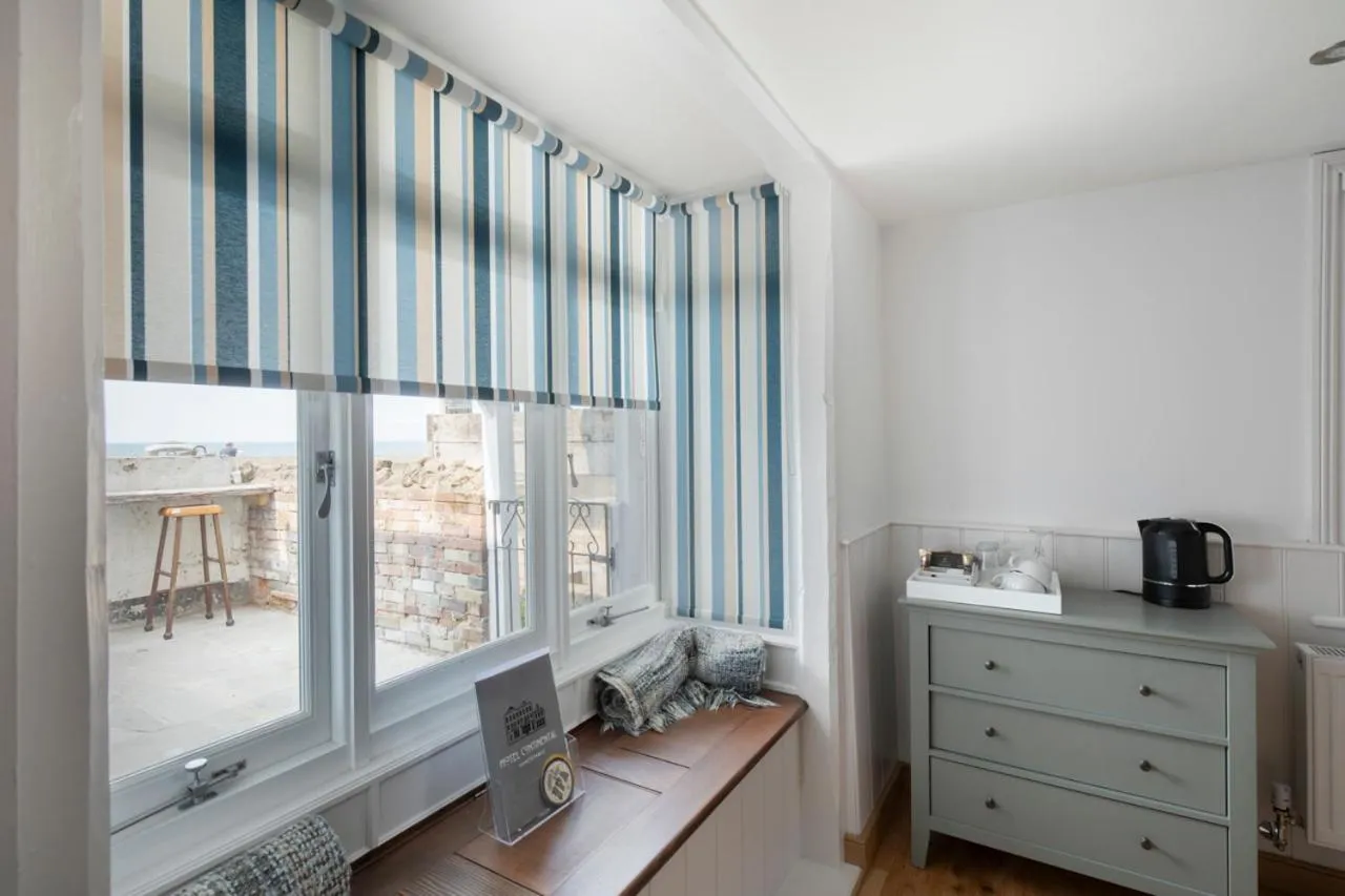 Bed in Stag Cottage, Sea wall