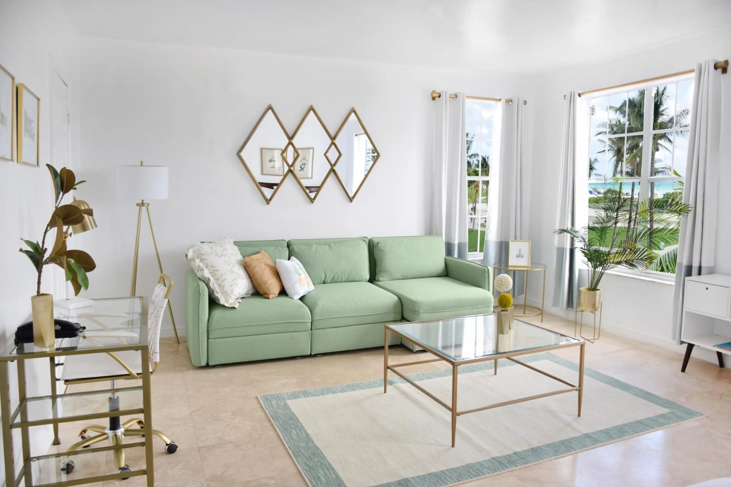 Living room in Beach Park Hotel