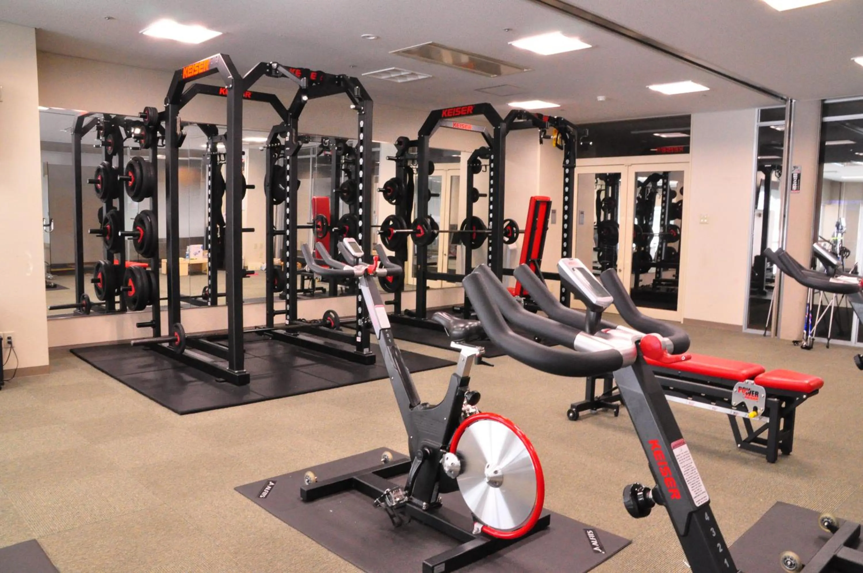 Fitness centre/facilities in Satsuma Resort Hotel