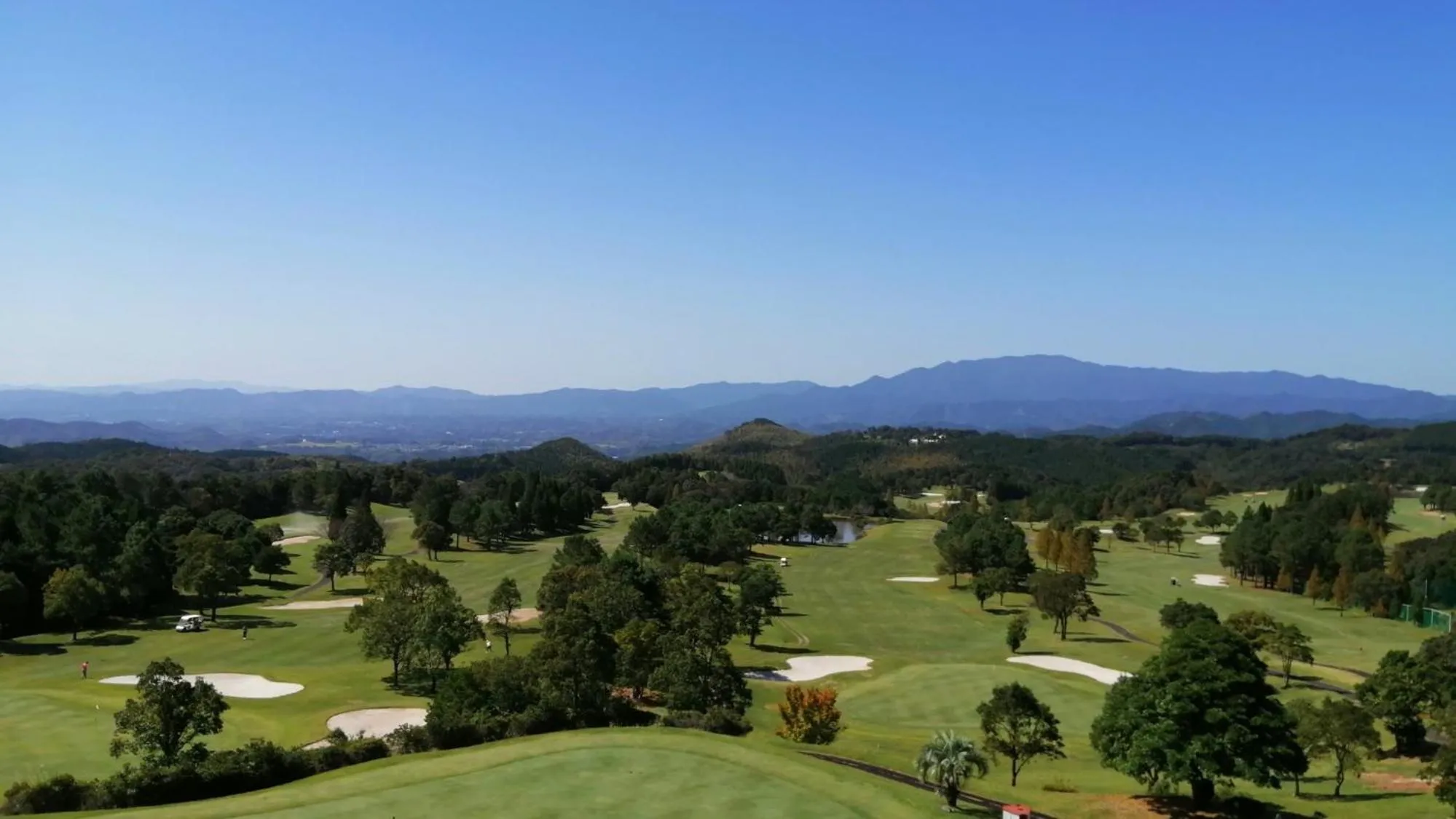 Garden view in Satsuma Resort Hotel