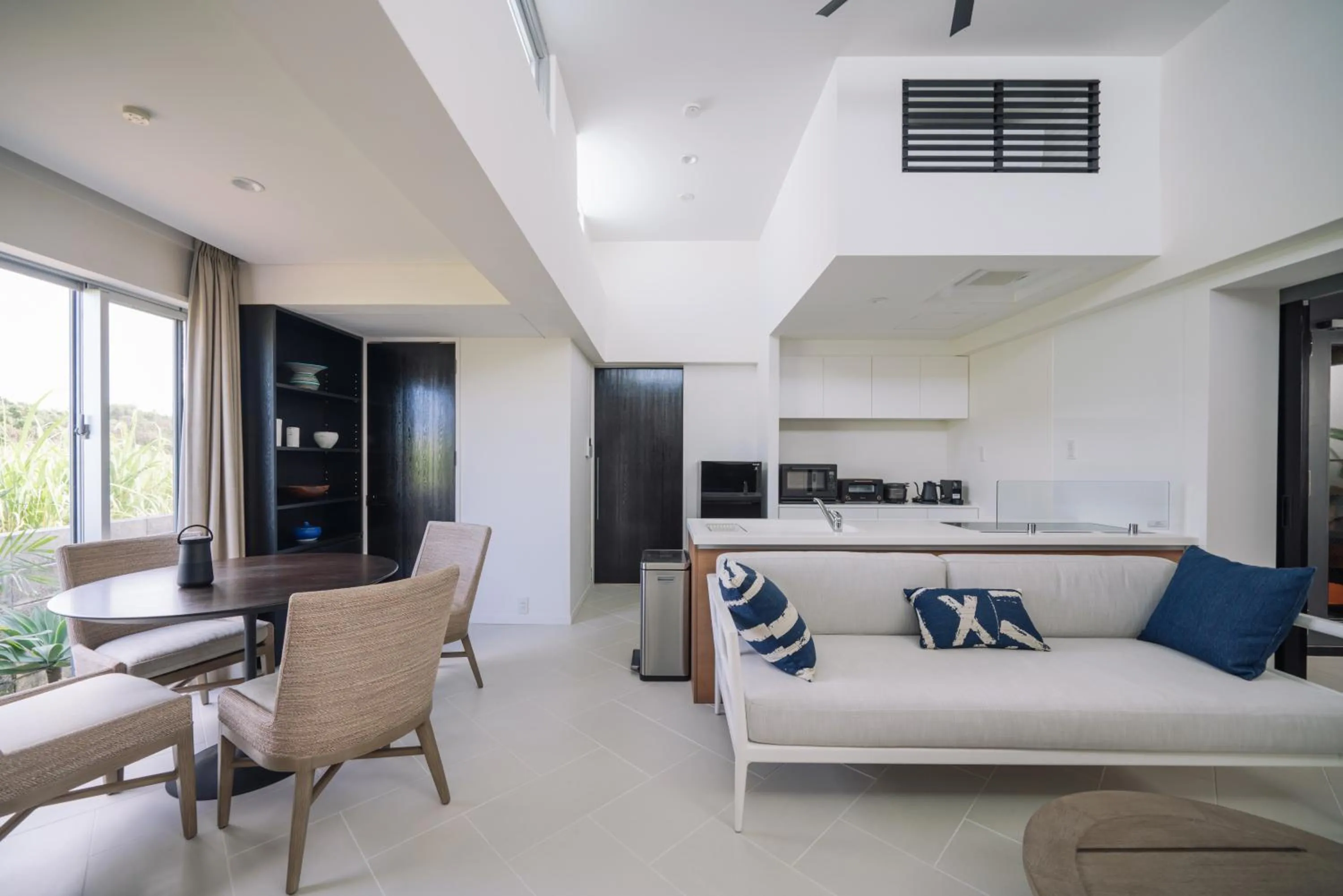 Living room in Villa Conte