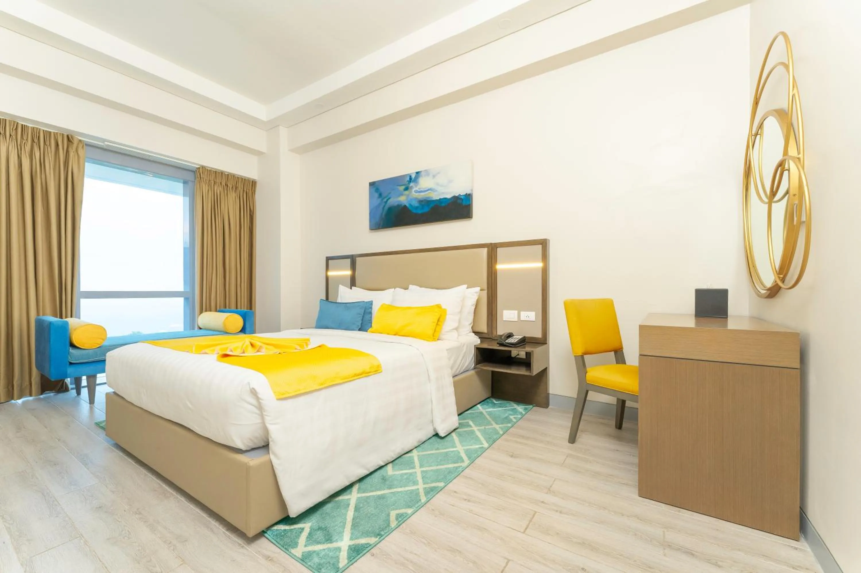 Bedroom, Bed in Savoy Hotel Mactan Cebu near Newtown Beach