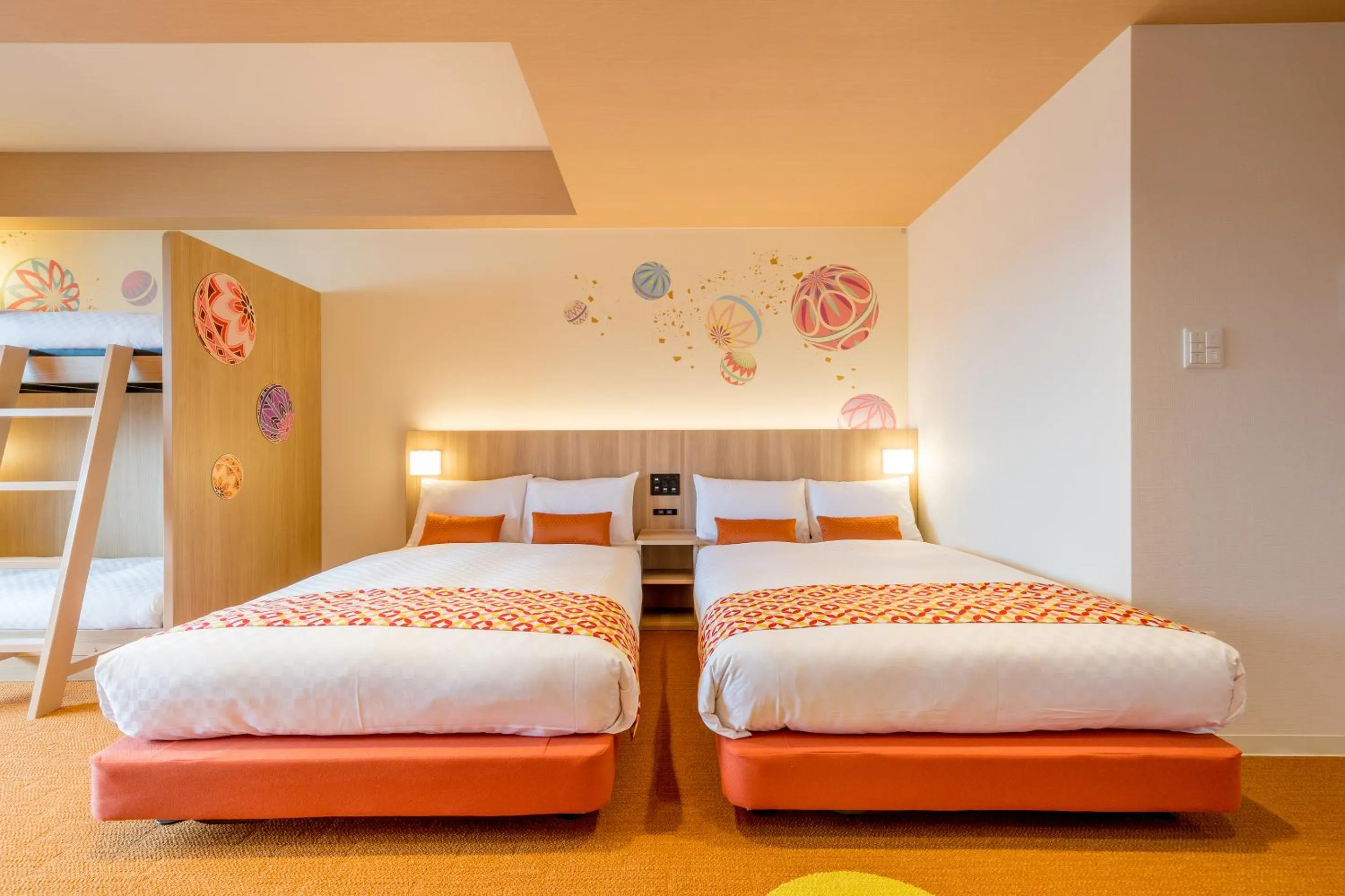 Bed in RESI STAY Nishijin