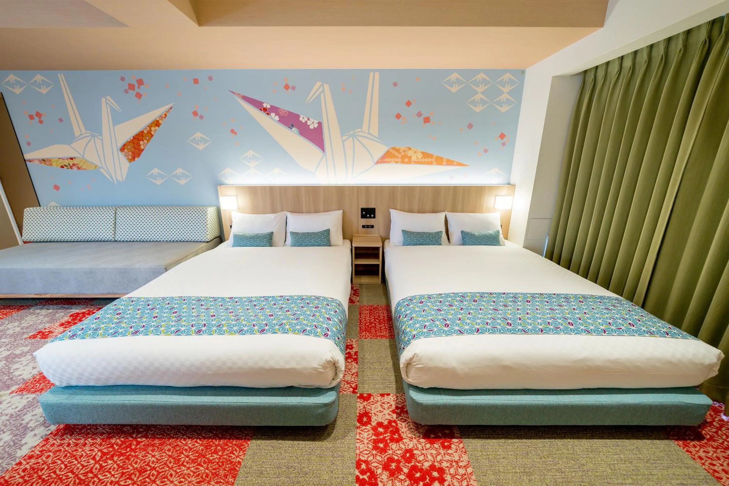 Bed in RESI STAY Nishijin