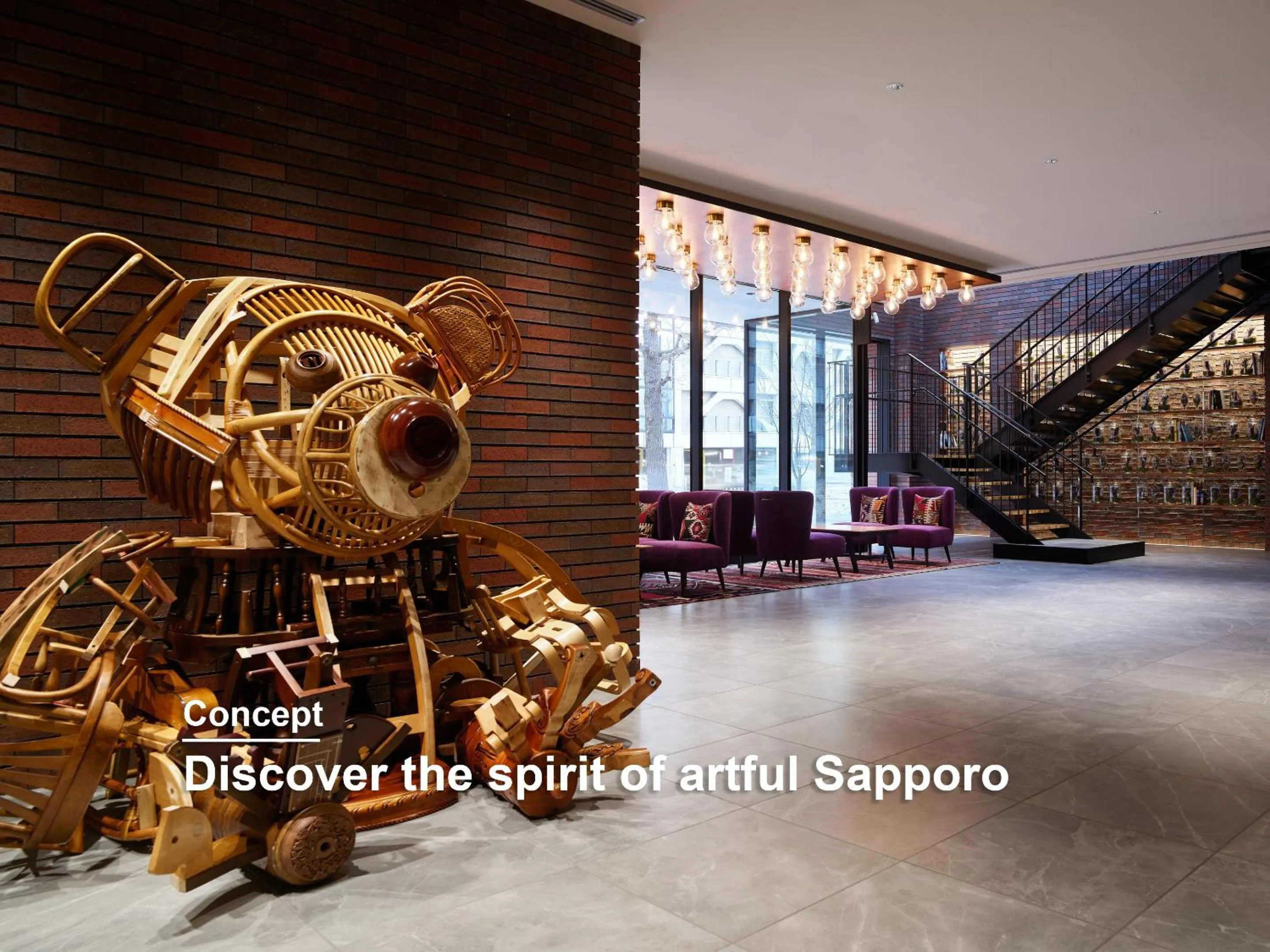 Lobby or reception in Mitsui Garden Hotel Sapporo West