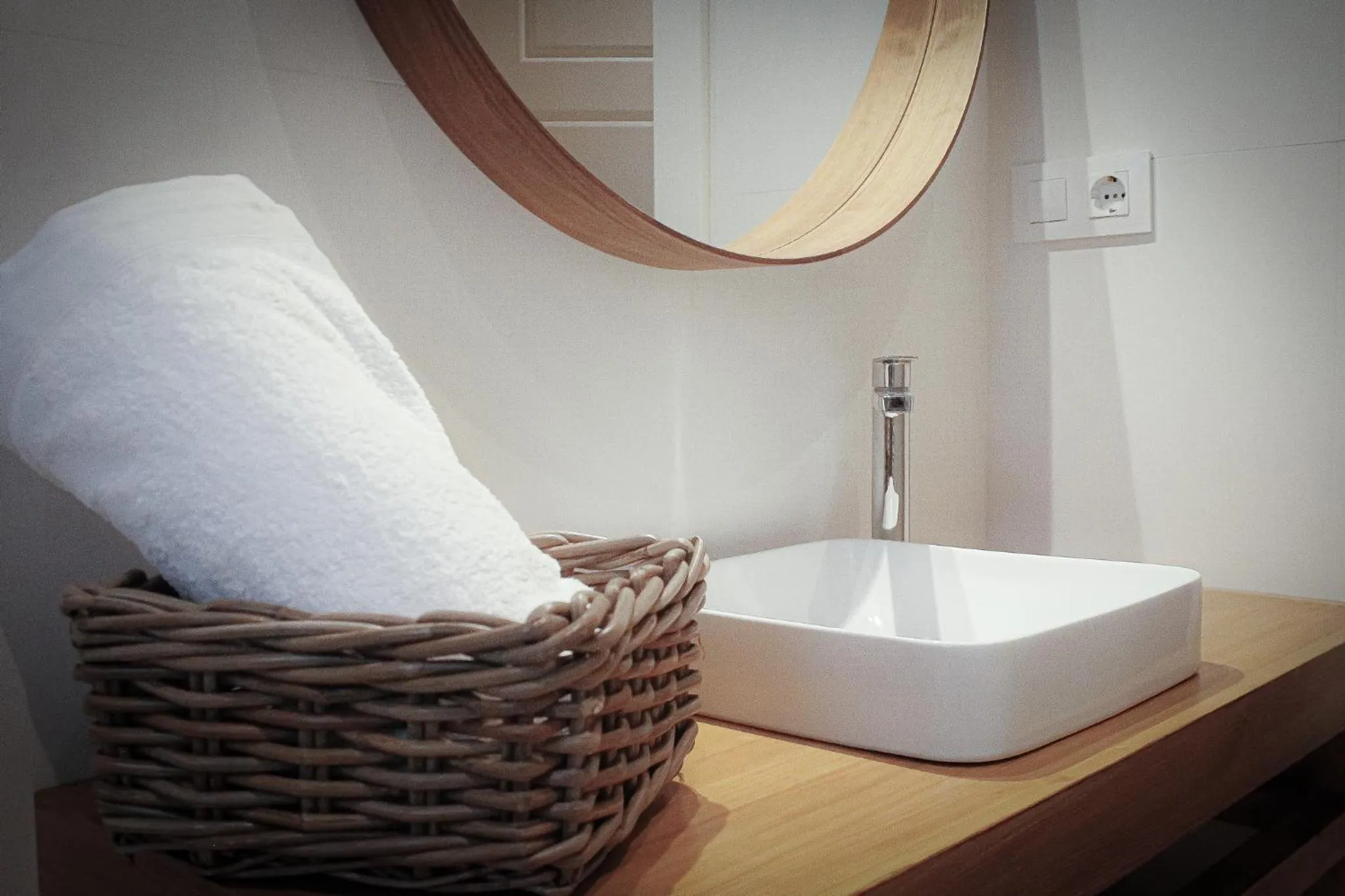 Bathroom in Apartamentos La Bicicleta