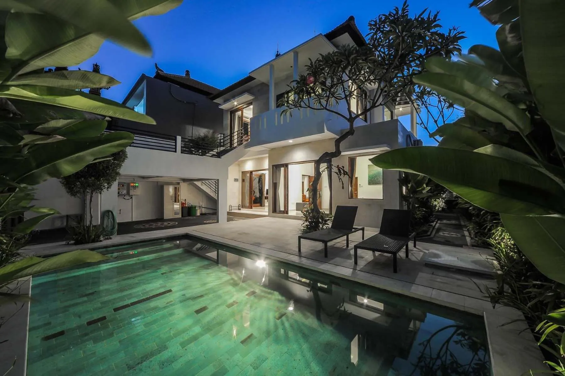 Swimming pool in Villa Rindik Sanur