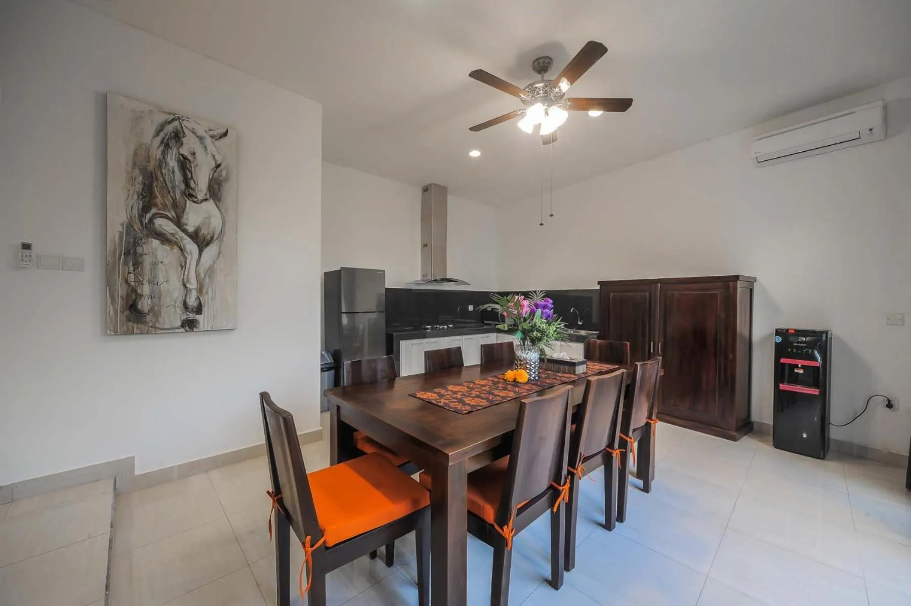 Dining area in Villa Rindik Sanur