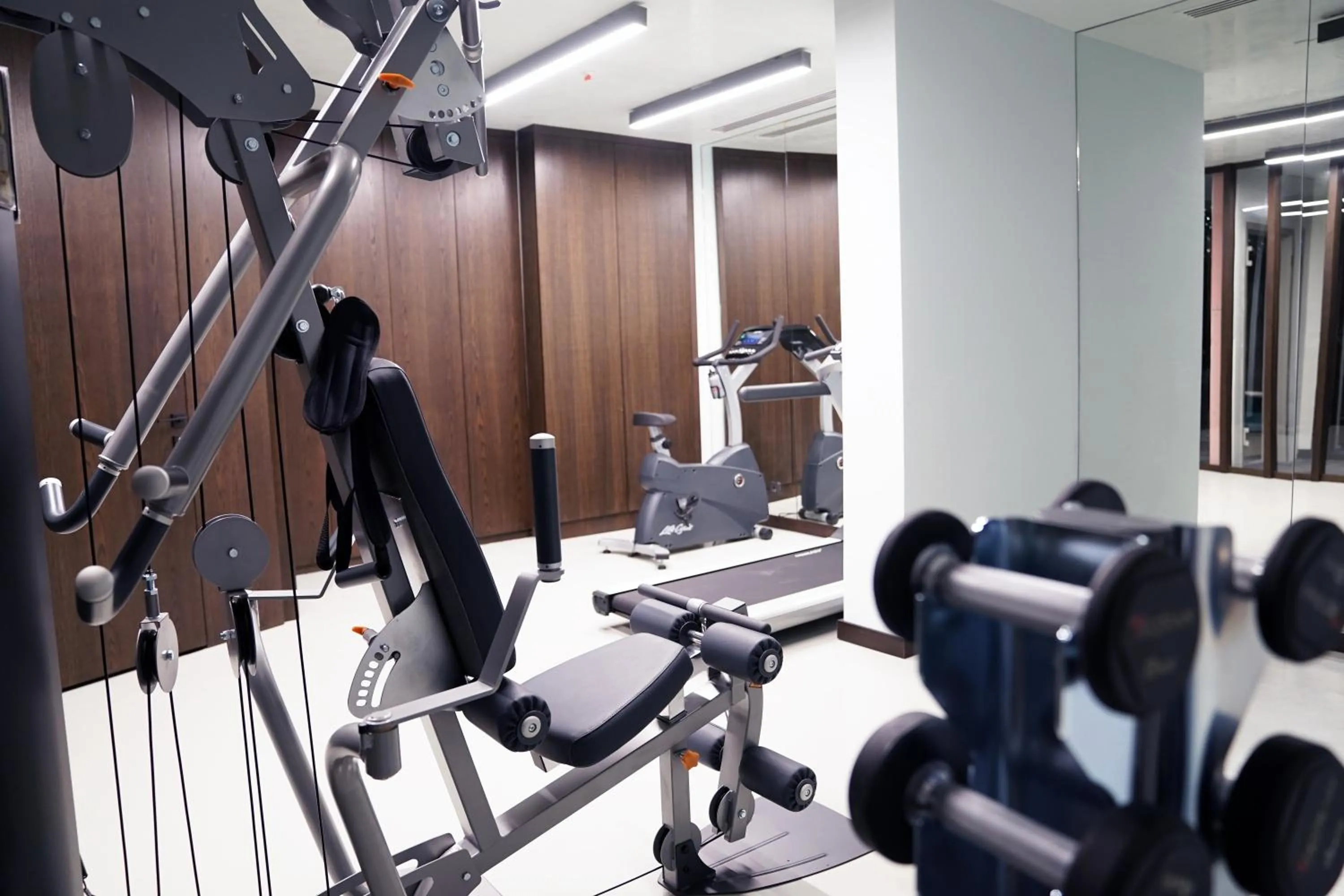 Fitness centre/facilities in Galata's Hotel