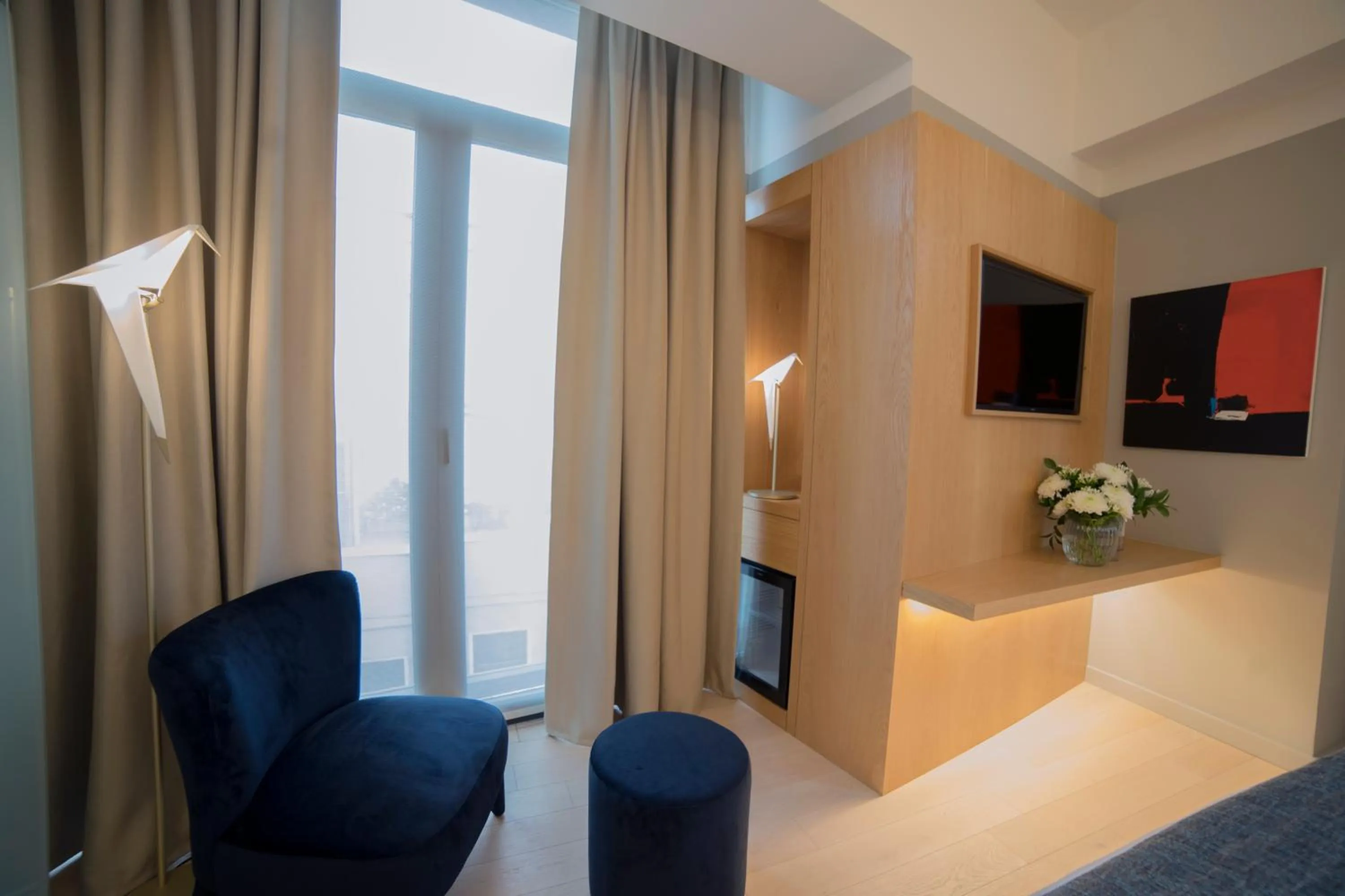 Seating area in Galata's Hotel