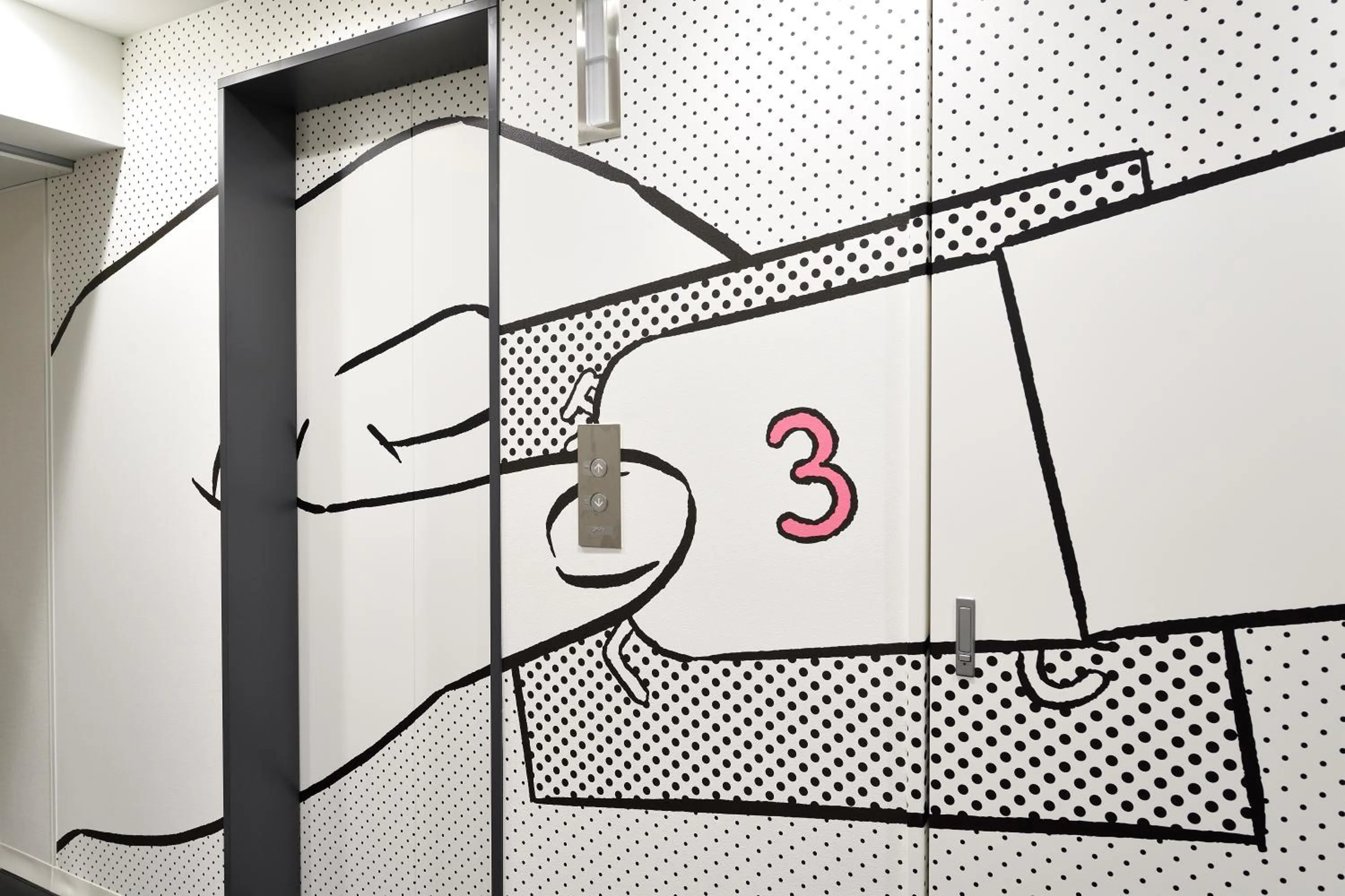 Decorative detail in HOTEL TAVINOS Asakusa