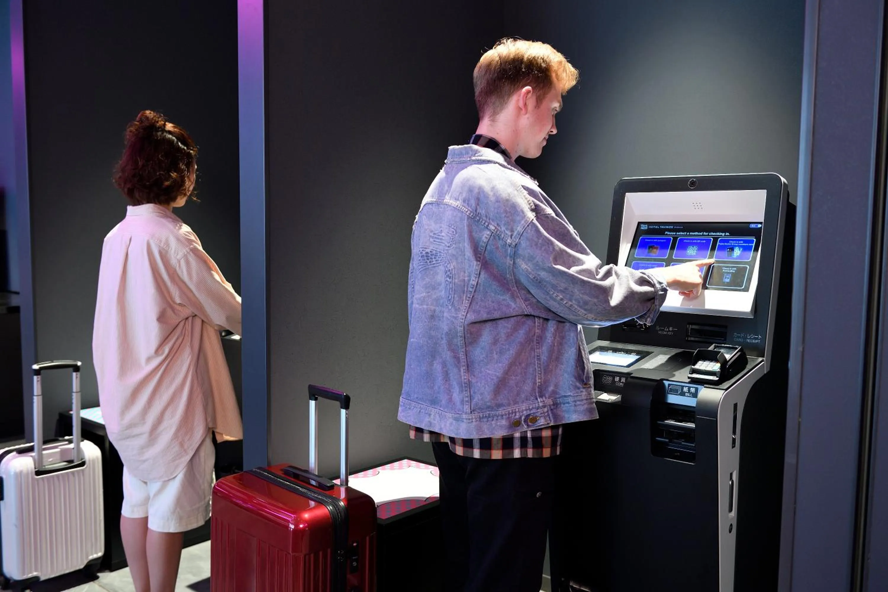 Lobby or reception in HOTEL TAVINOS Asakusa