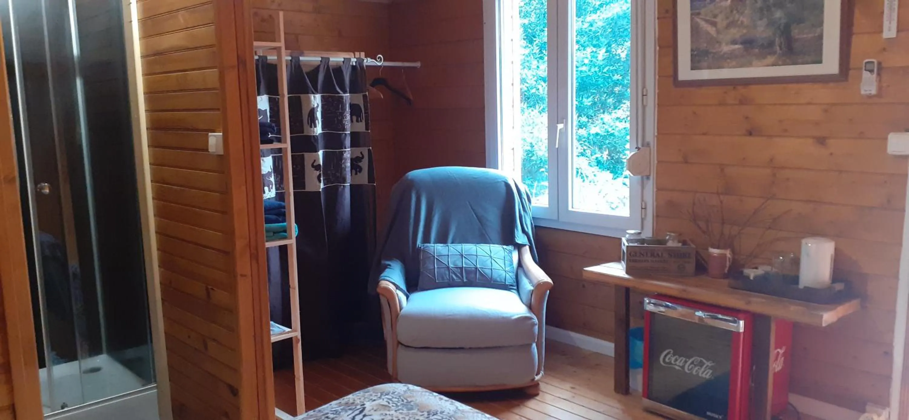 Seating area in Chambre La Caunette