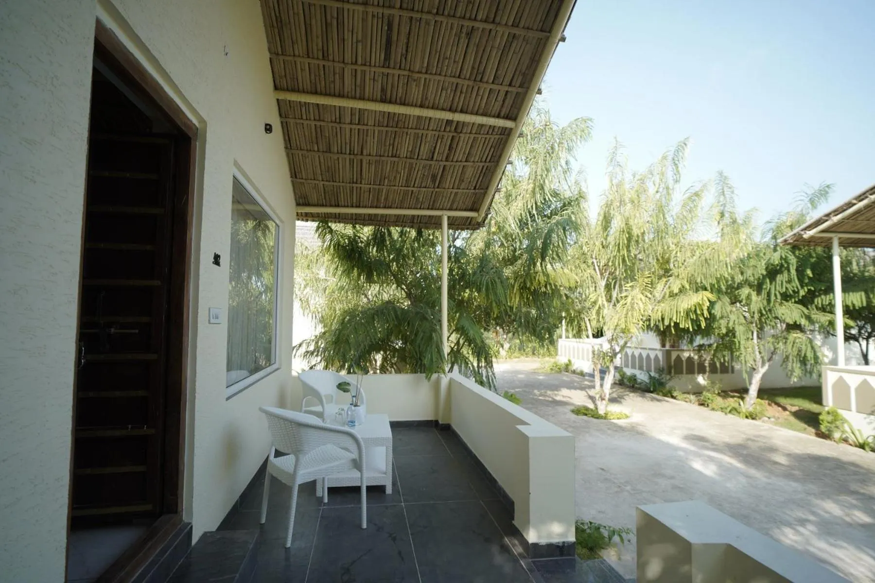Patio in Amar Bagh Resort