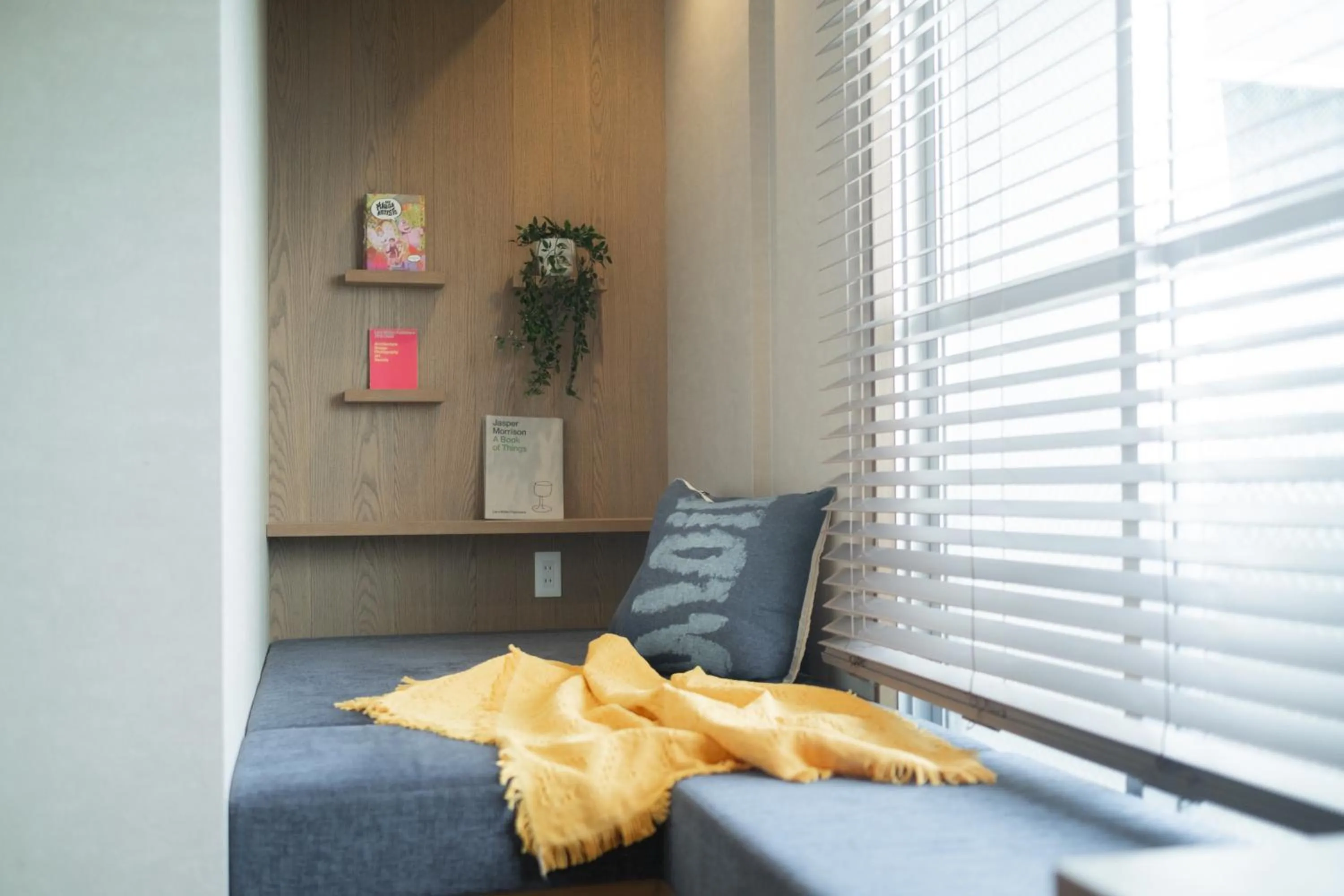 Seating area in WAYFARER Kyoto Shijo