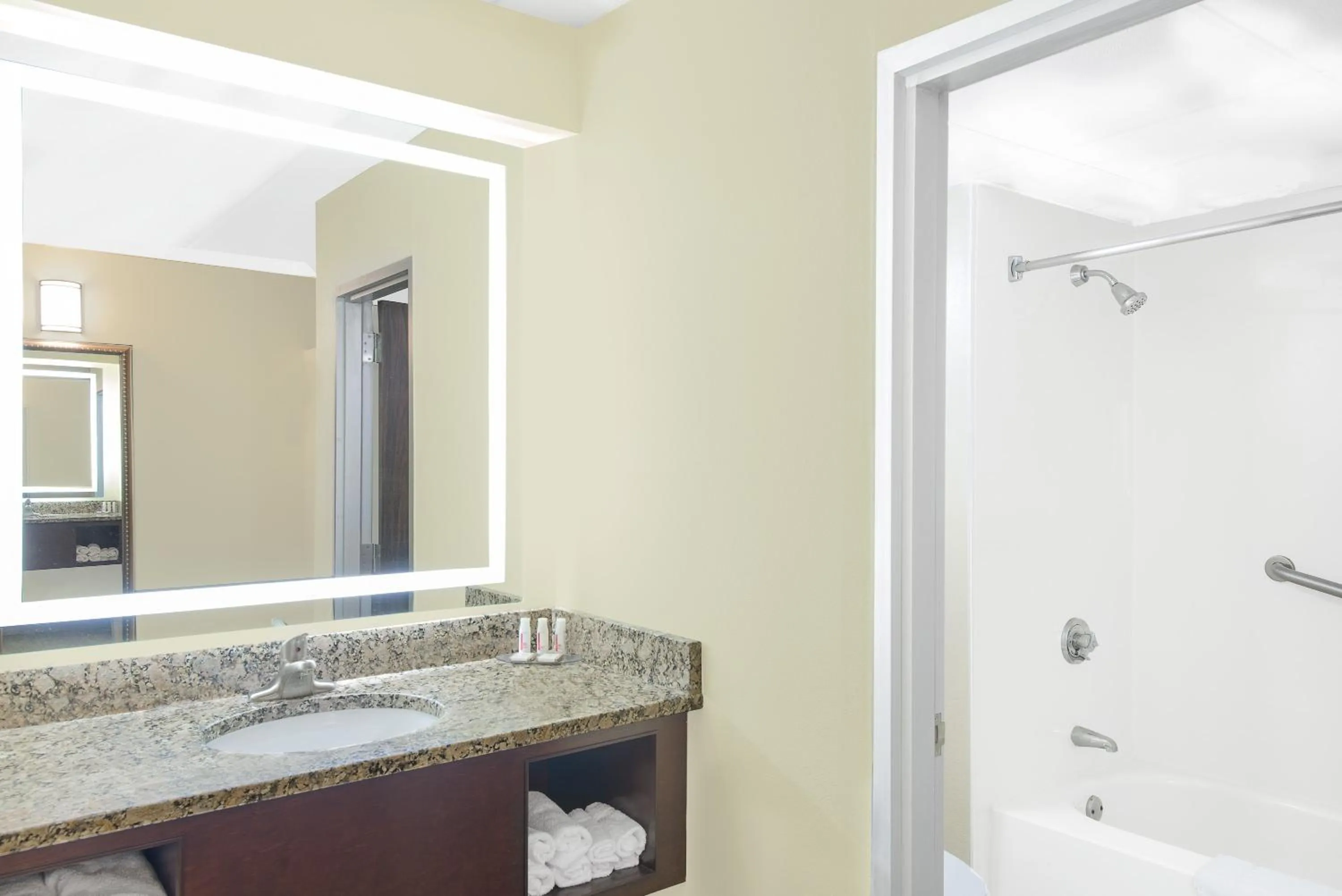 Shower in Howard Johnson by Wyndham Saugerties